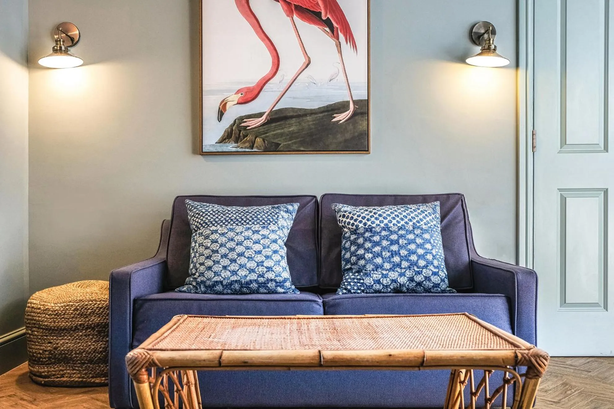 Seating area in The Globe Inn