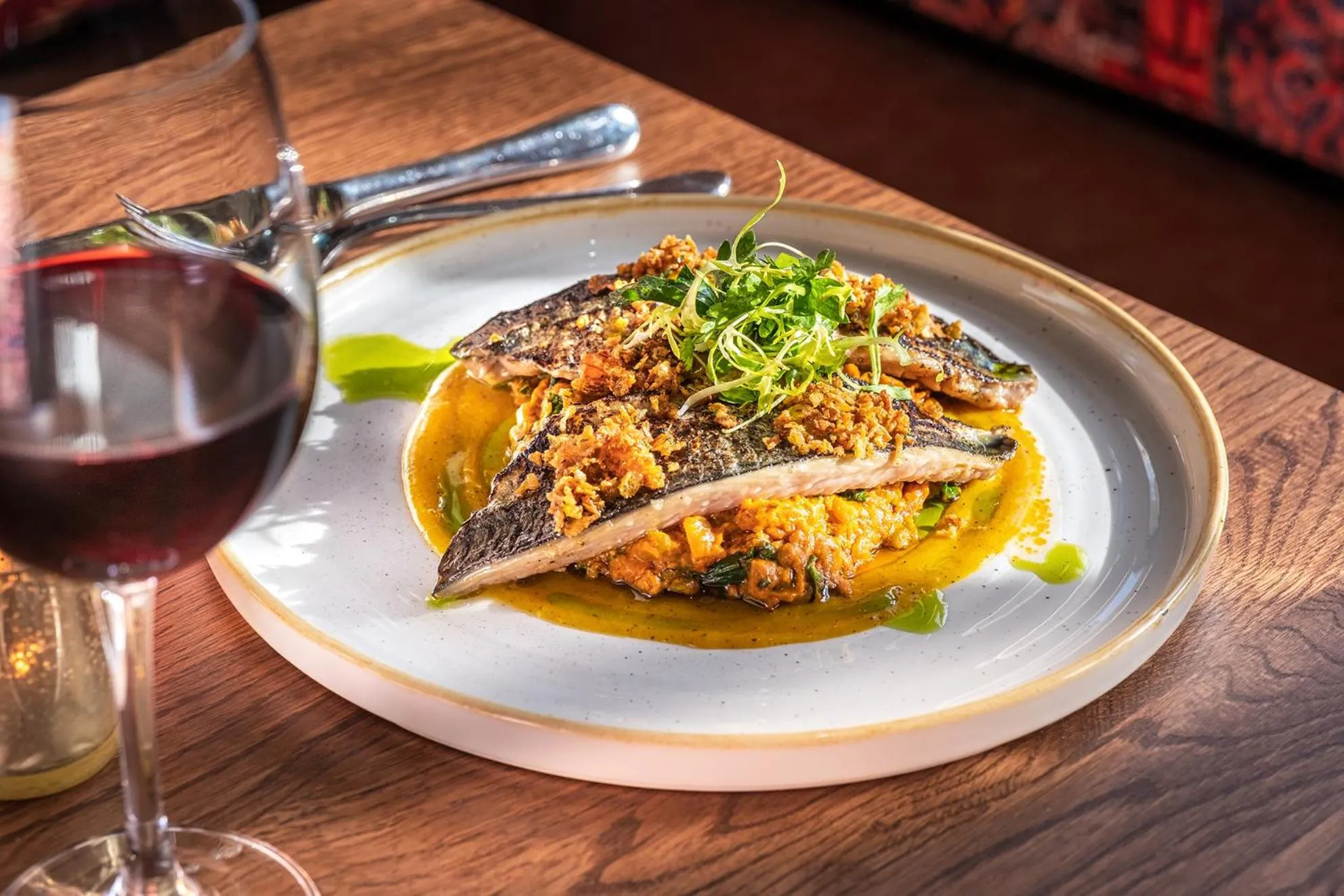 Food and drinks in The Globe Inn