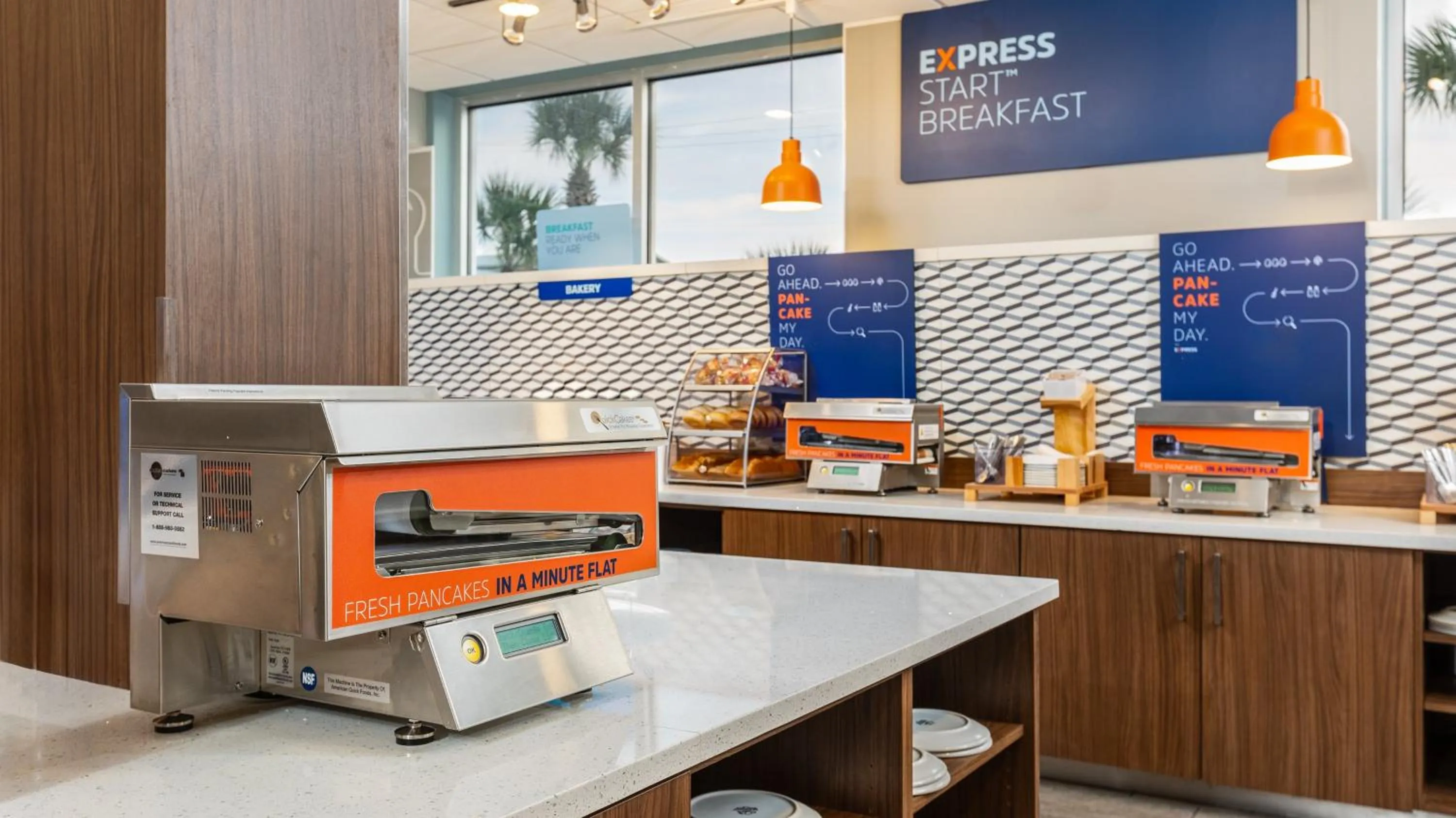 Breakfast in Holiday Inn Express & Suites Panama City Beach - Beachfront by IHG