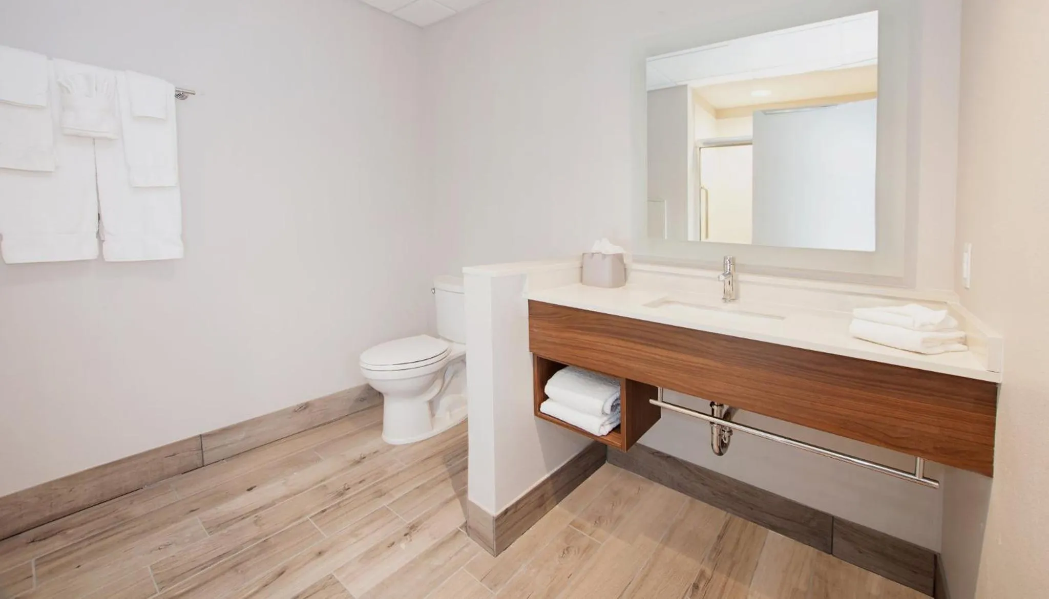 Bathroom in Holiday Inn Express & Suites Panama City Beach - Beachfront by IHG