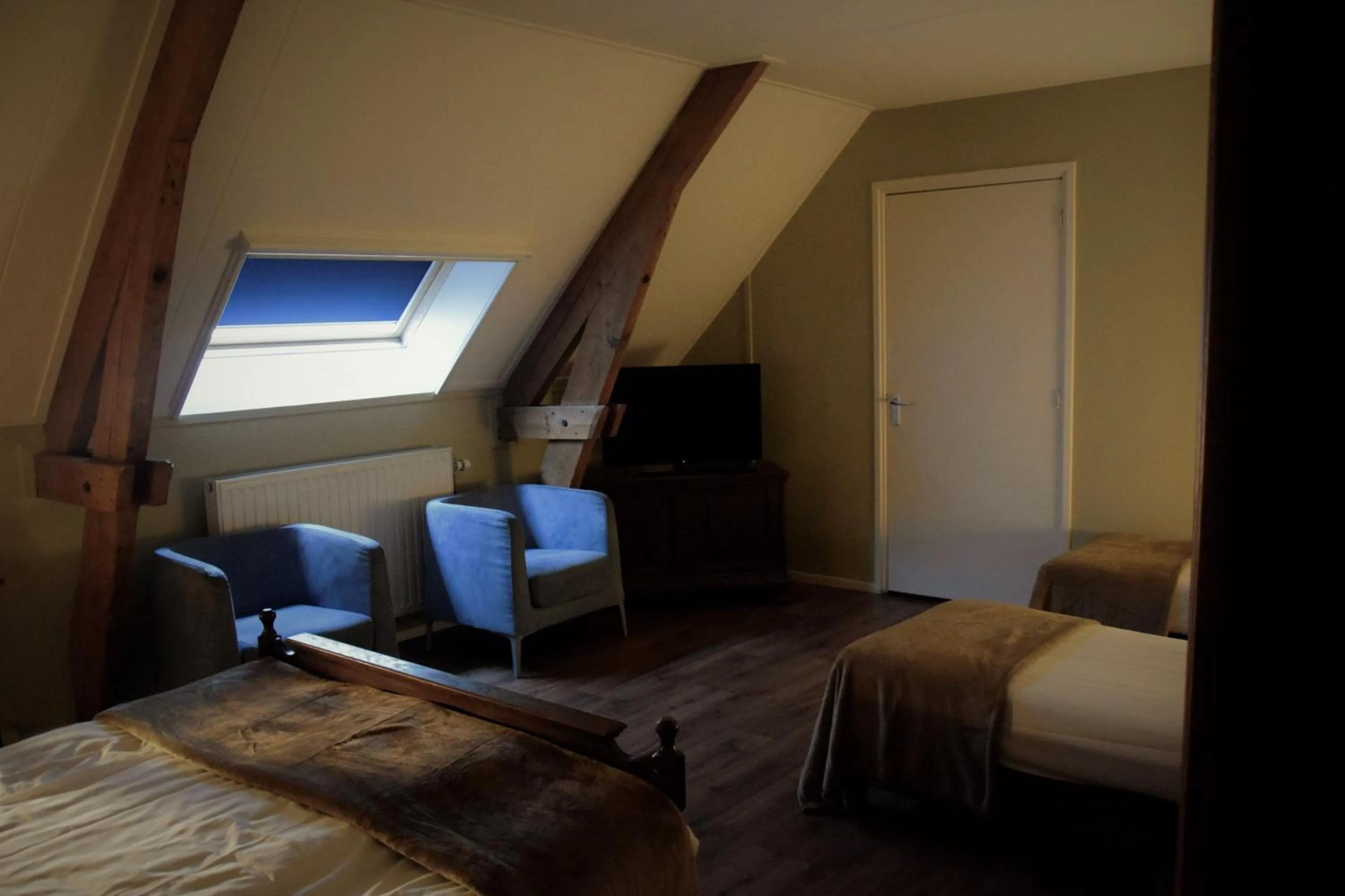 Bedroom, Bed in Hoeve de Mertel