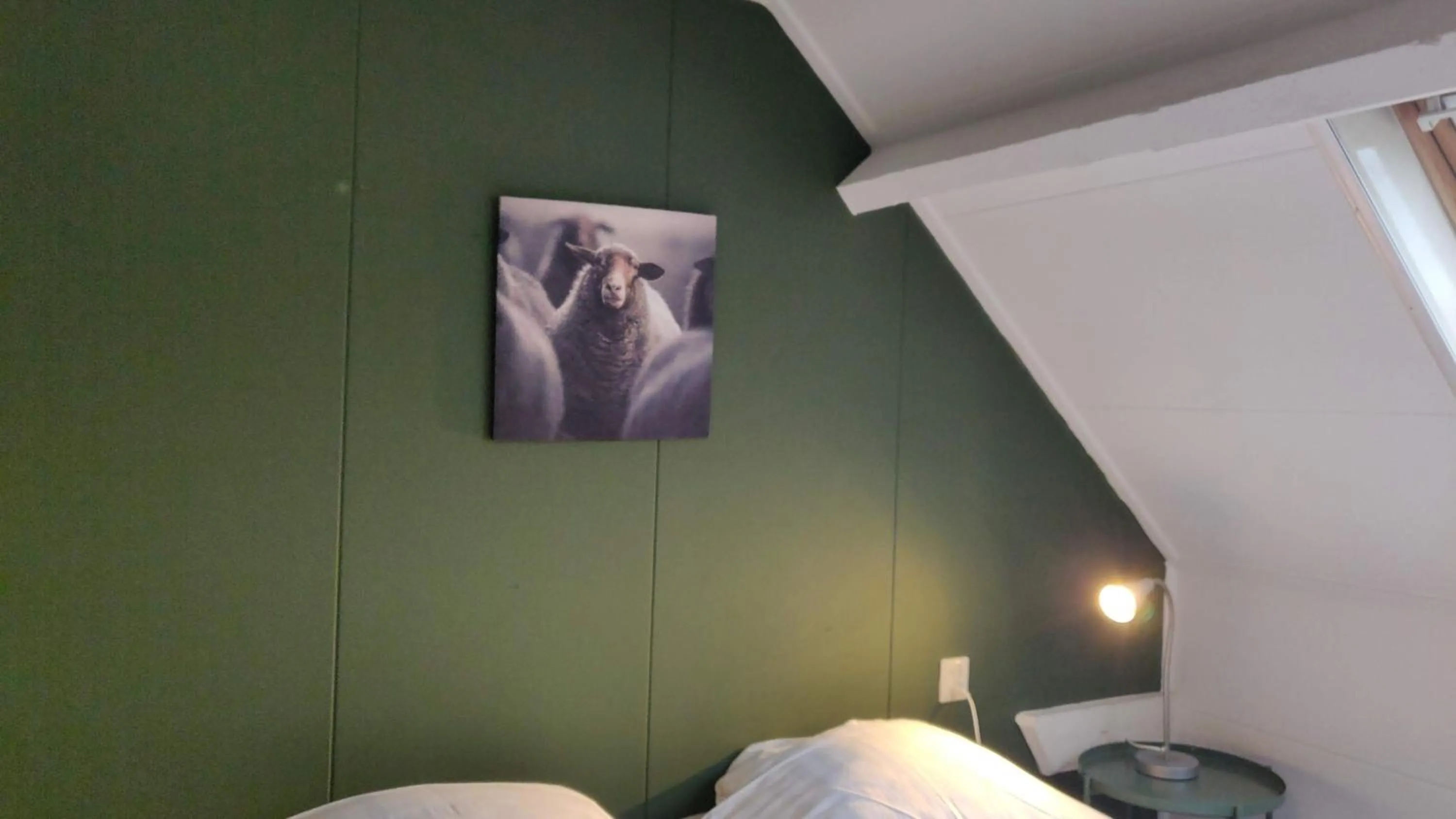 Decorative detail, Bed in Hoeve de Mertel