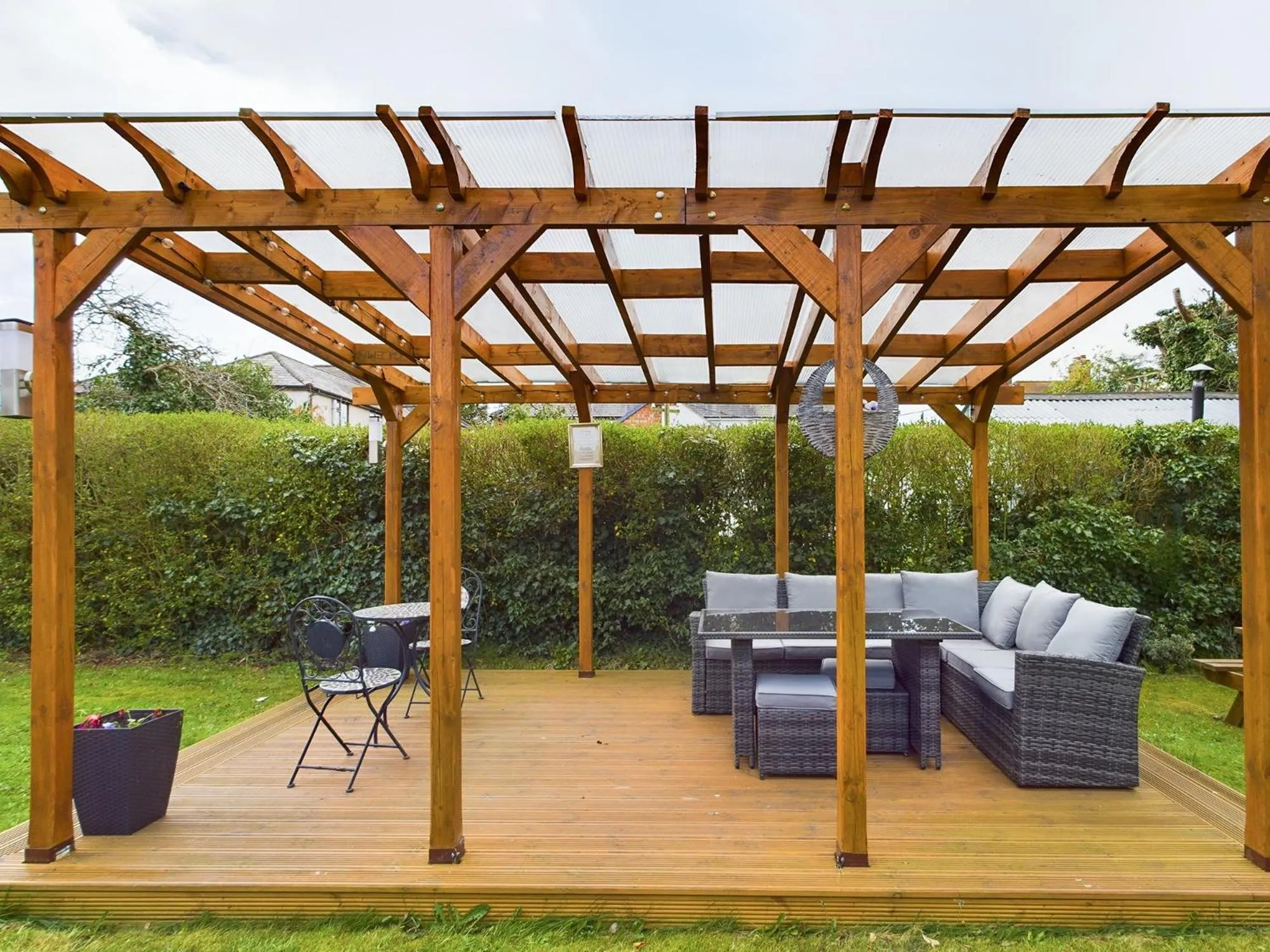 Patio in Zoo Cottage