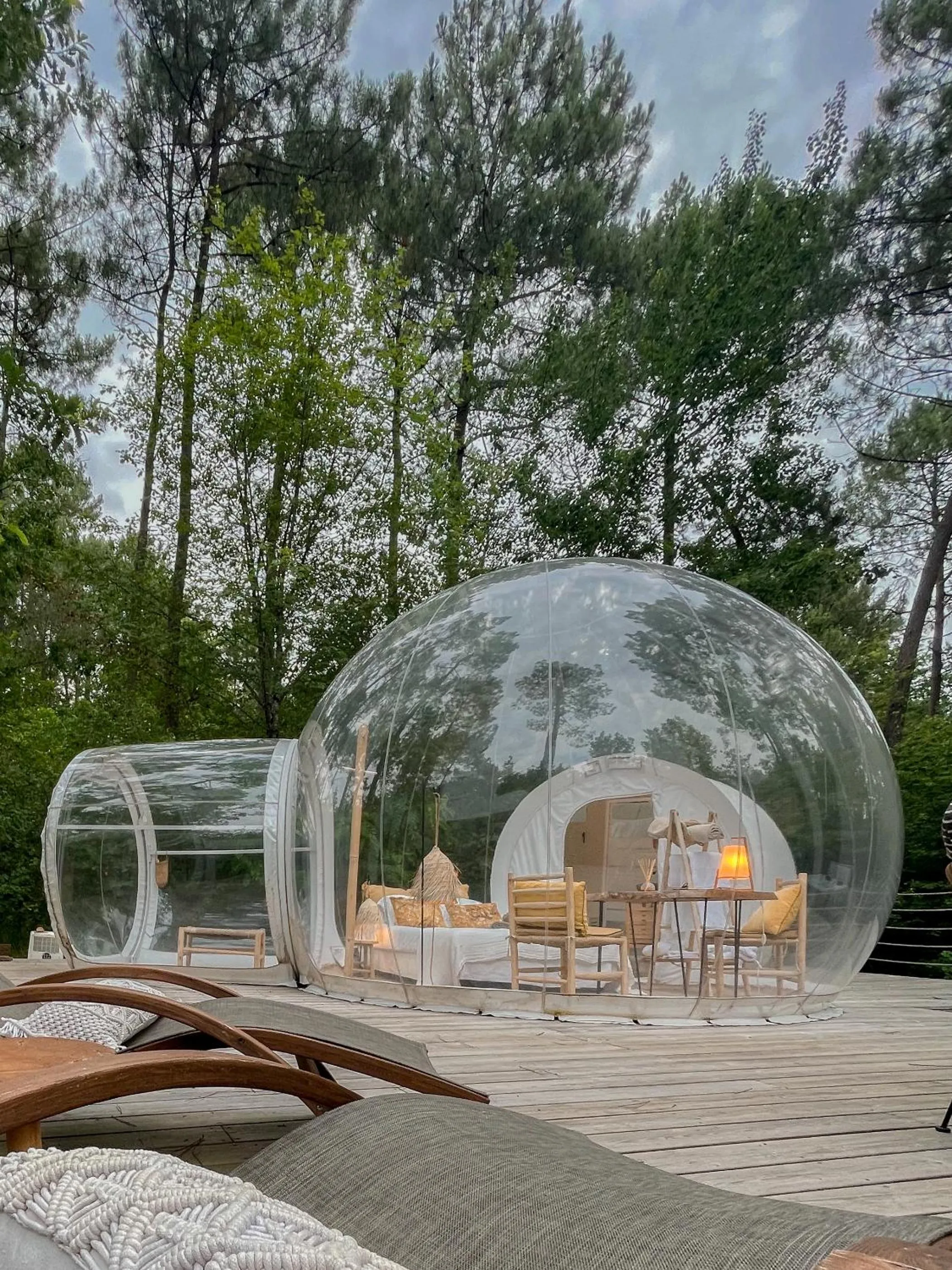 Patio in Les Bulles De Bordeaux