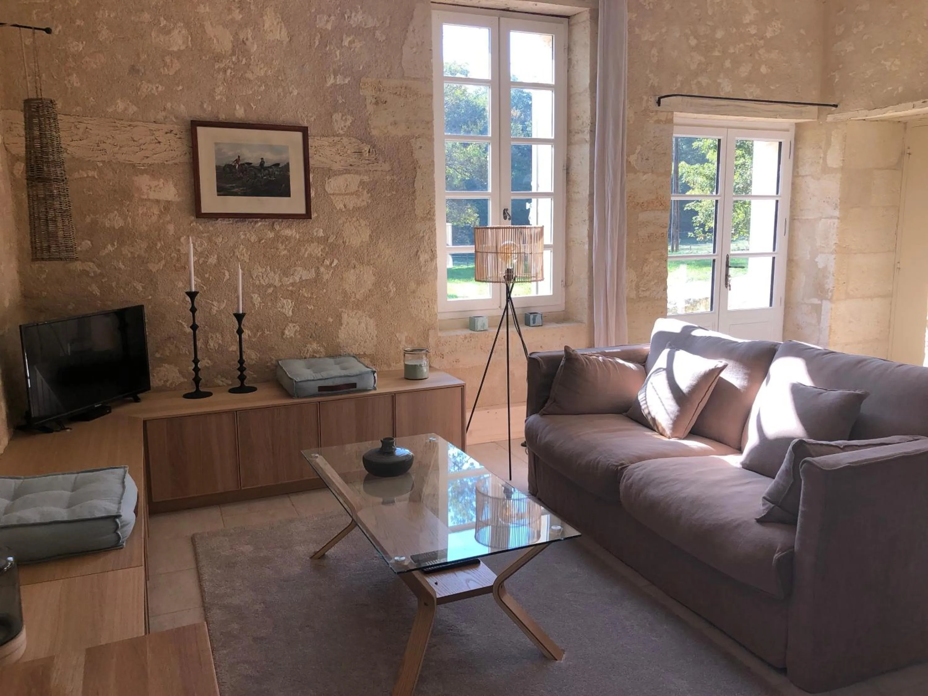 Living room in Les Bulles De Bordeaux