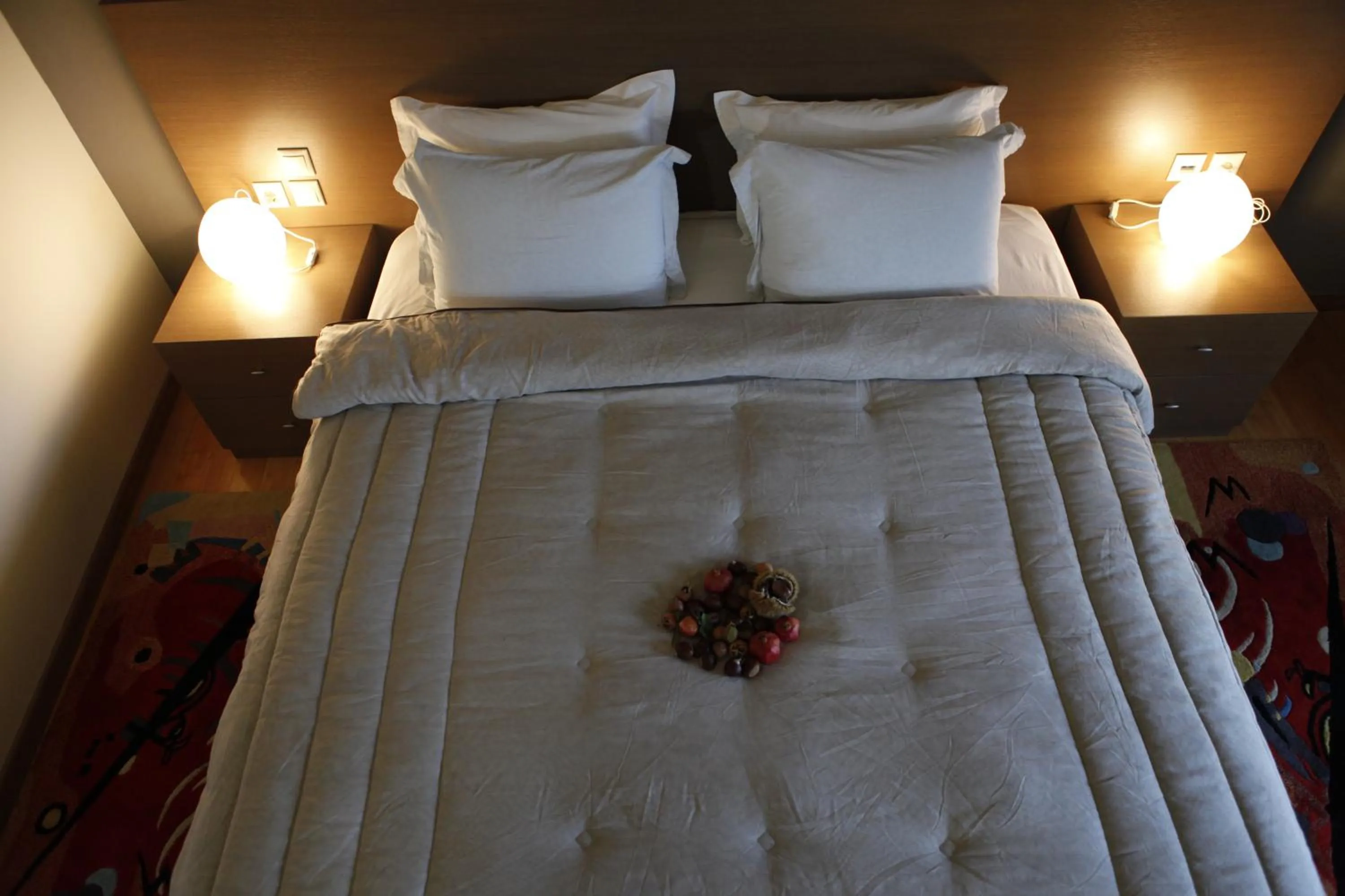 Decorative detail in Aigai Hotel