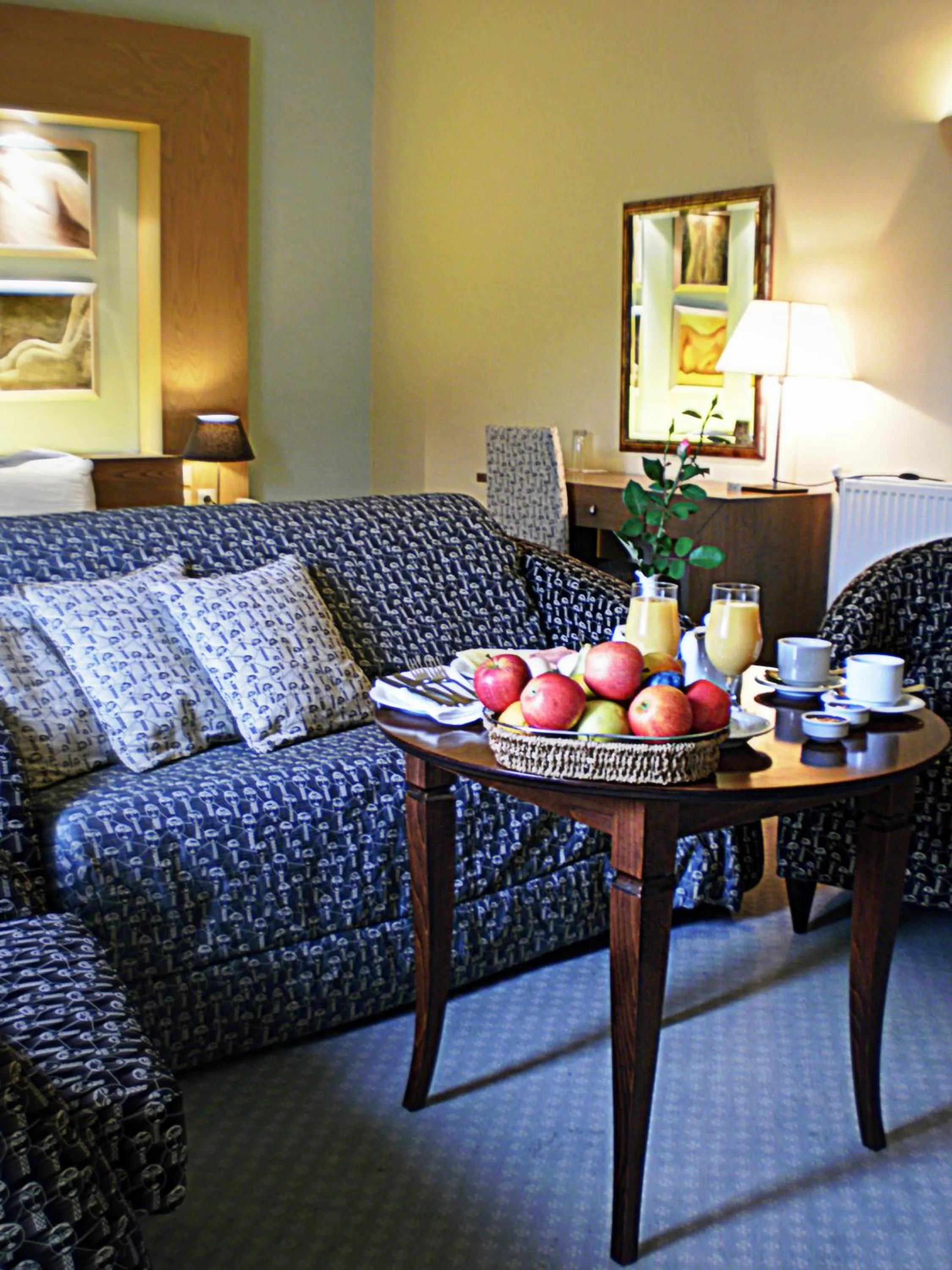 Decorative detail in Aigai Hotel