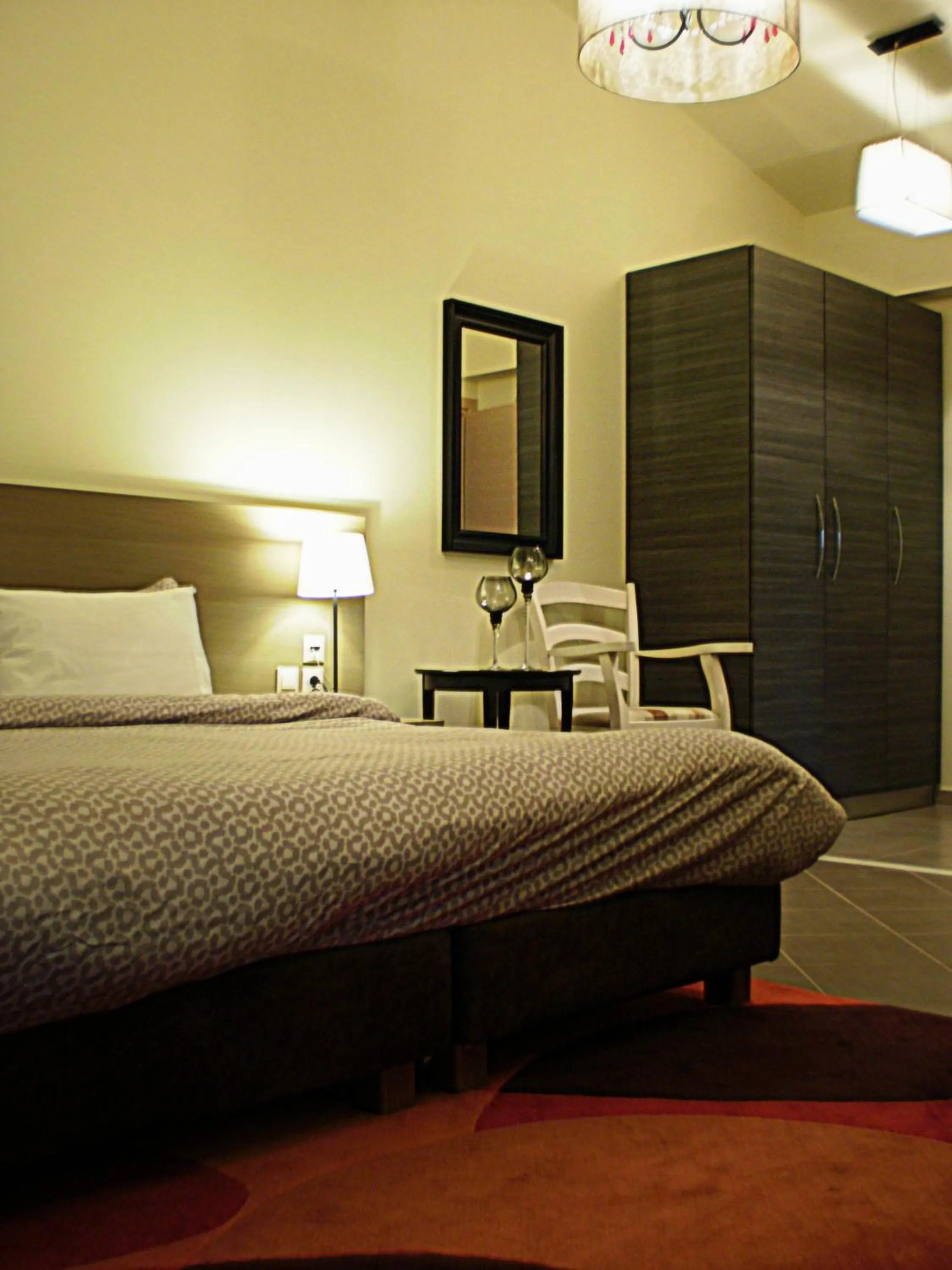 Decorative detail in Aigai Hotel