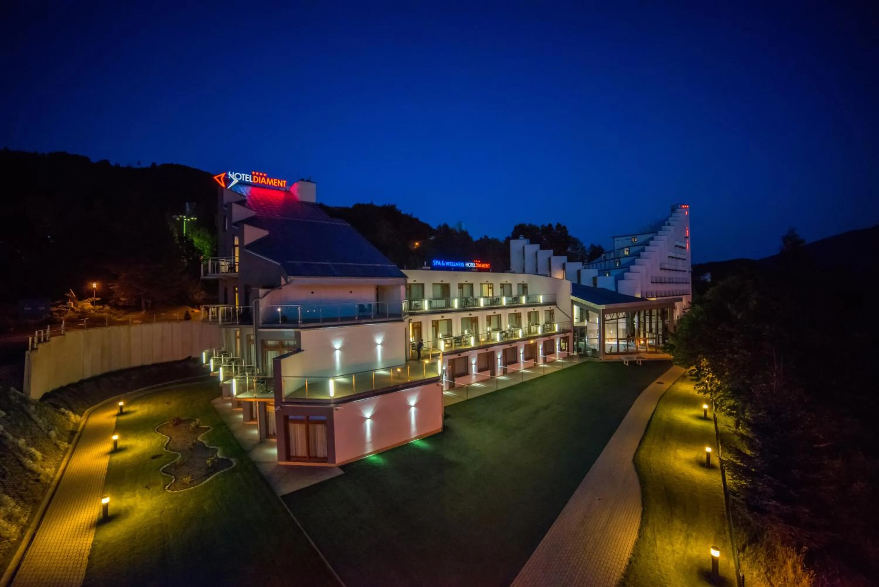 Property building in Spa & Wellness Hotel Diament Ustroń