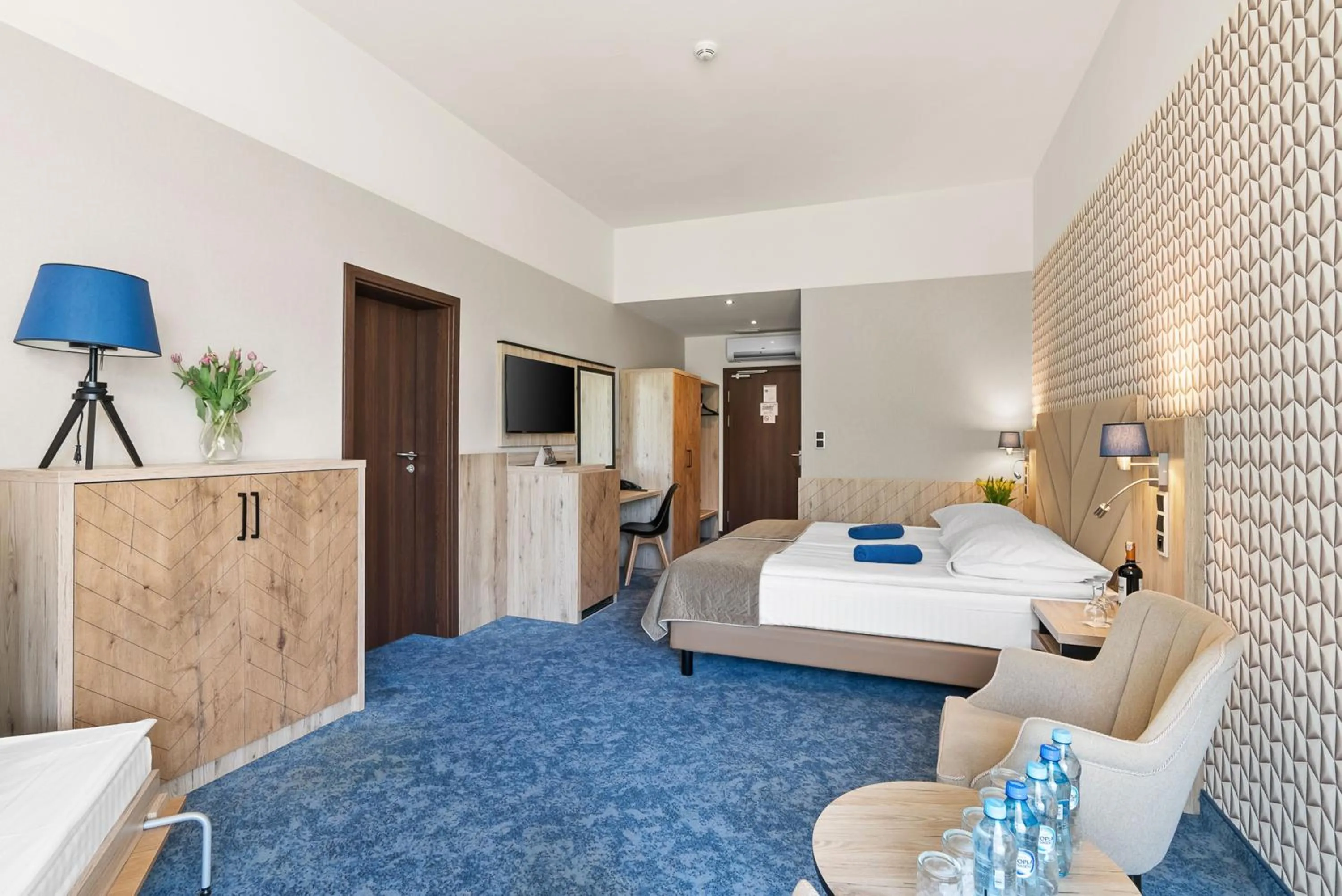 Bed in Spa & Wellness Hotel Diament Ustroń