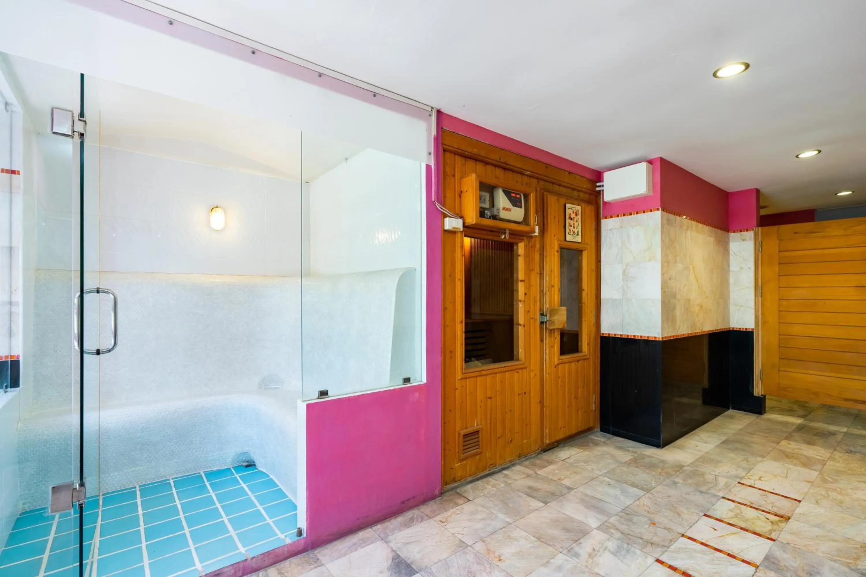 Sauna in Bella Villa Metro