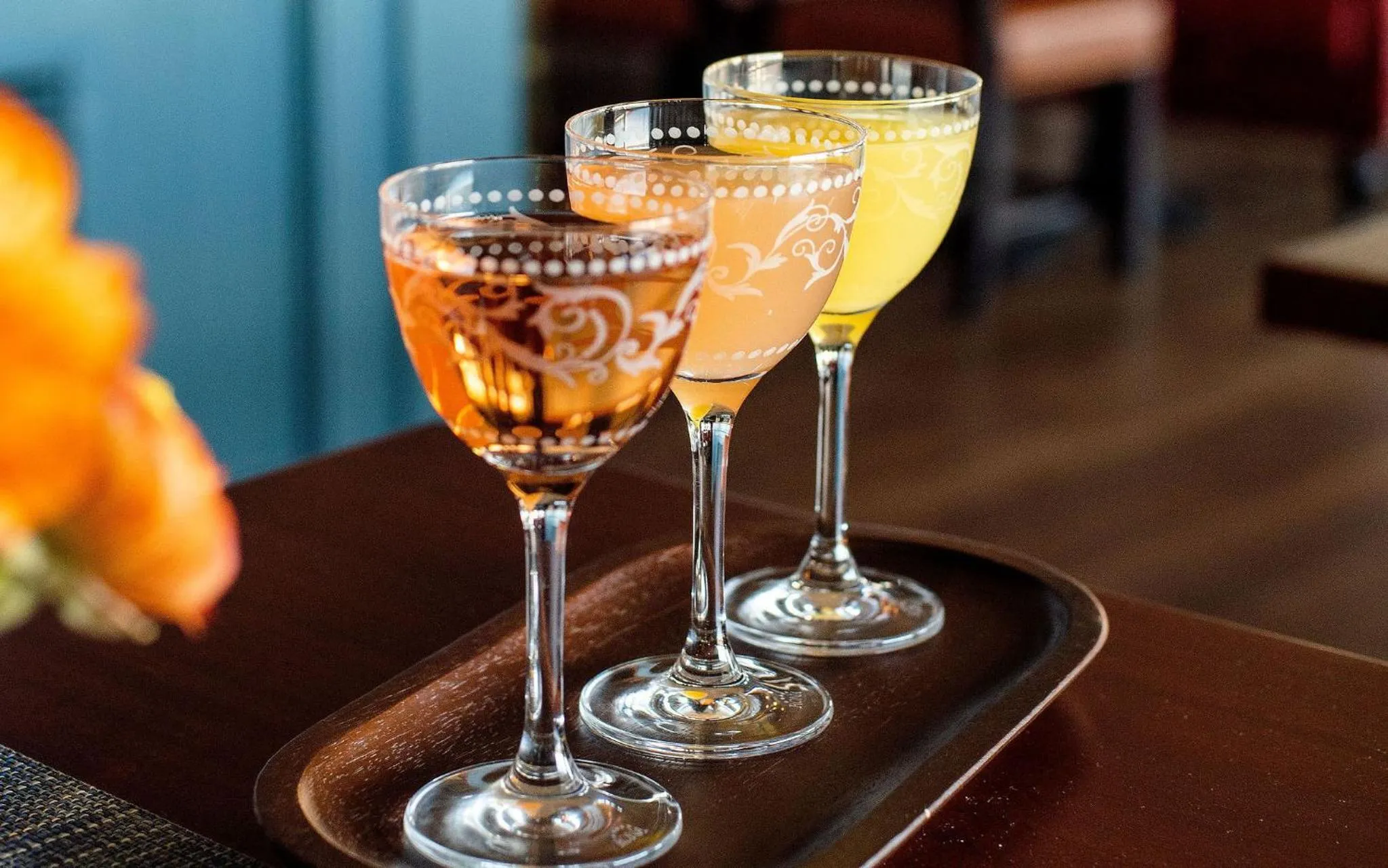 Food and drinks in Harbor View Hotel