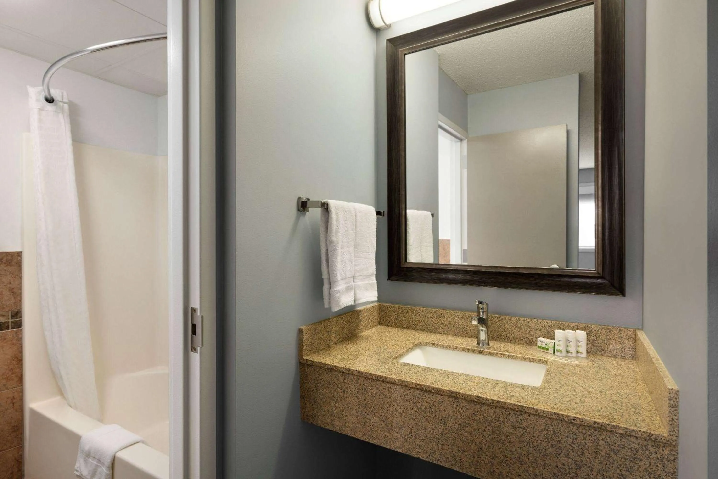 Bathroom in AmericInn by Wyndham Inver Grove Heights Minneapolis