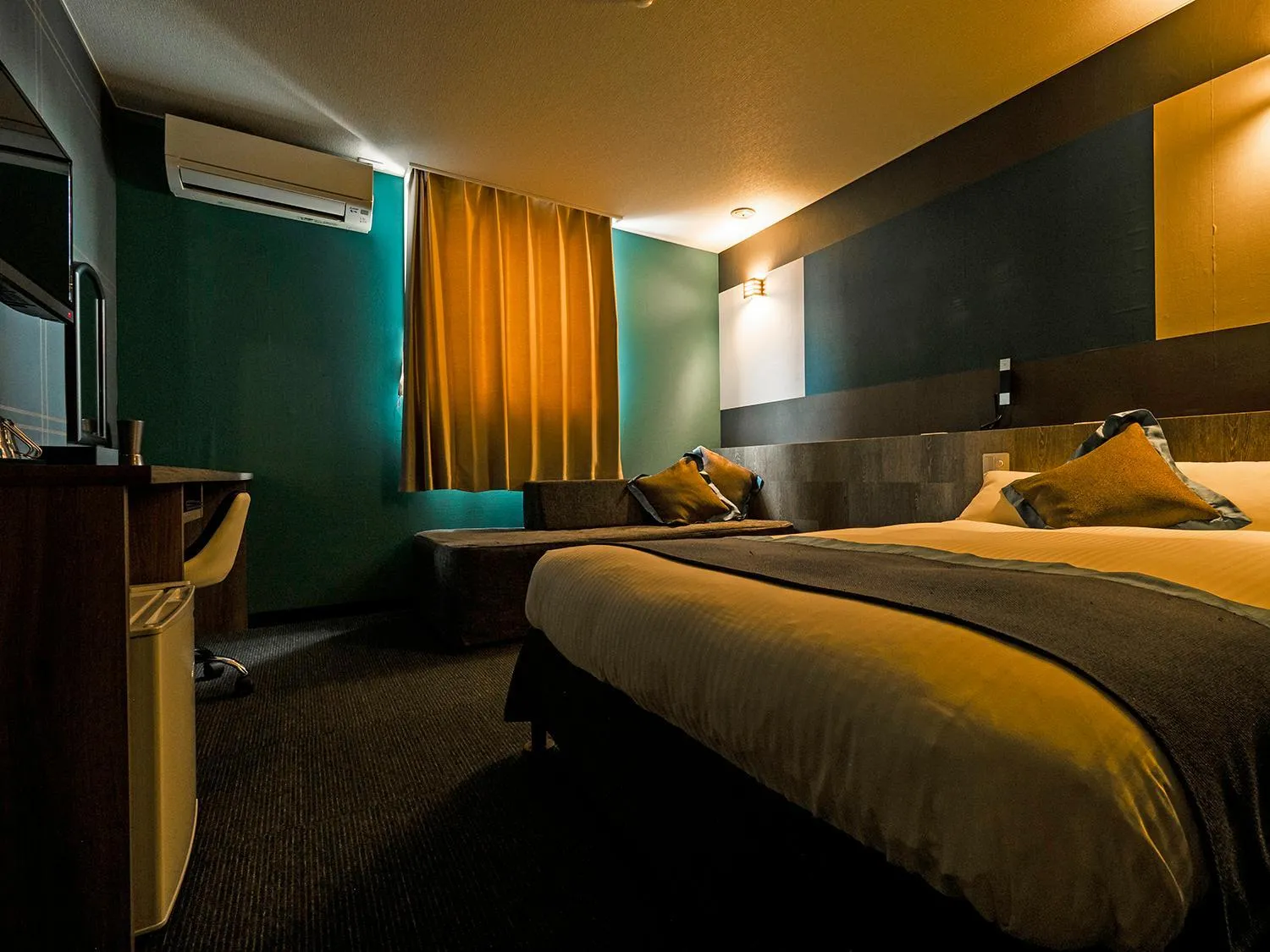 Bed in Hotel Areaone Tokai