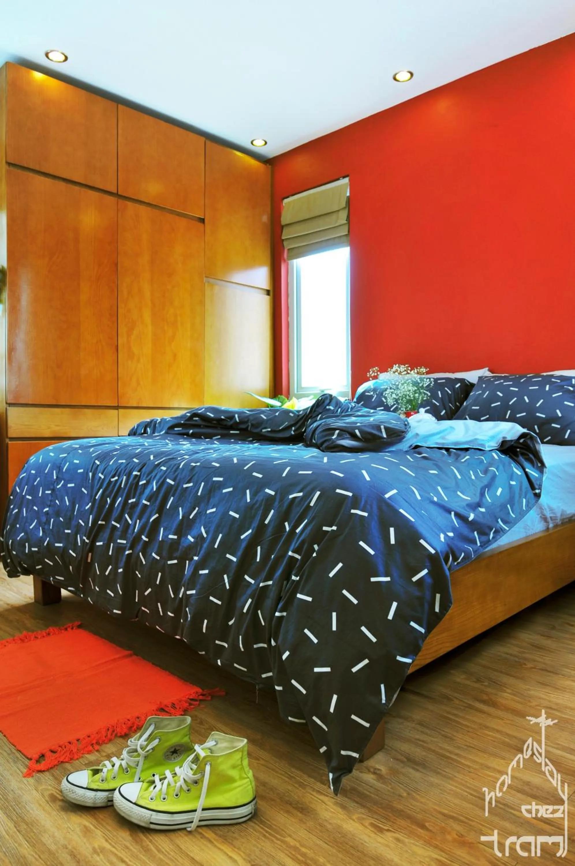 Bedroom, Bed in Chez Tram Homestay