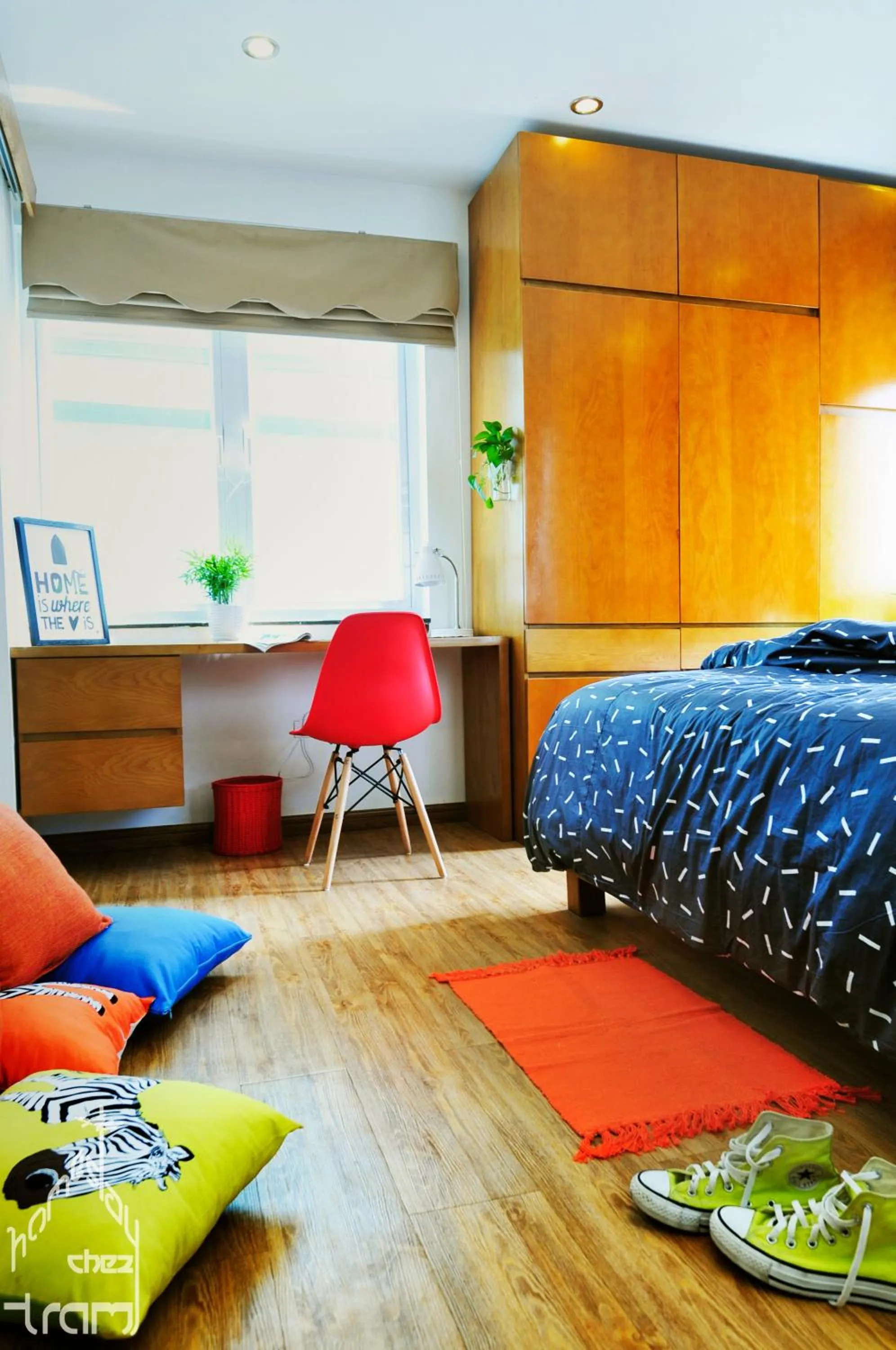 Bedroom, Bed in Chez Tram Homestay