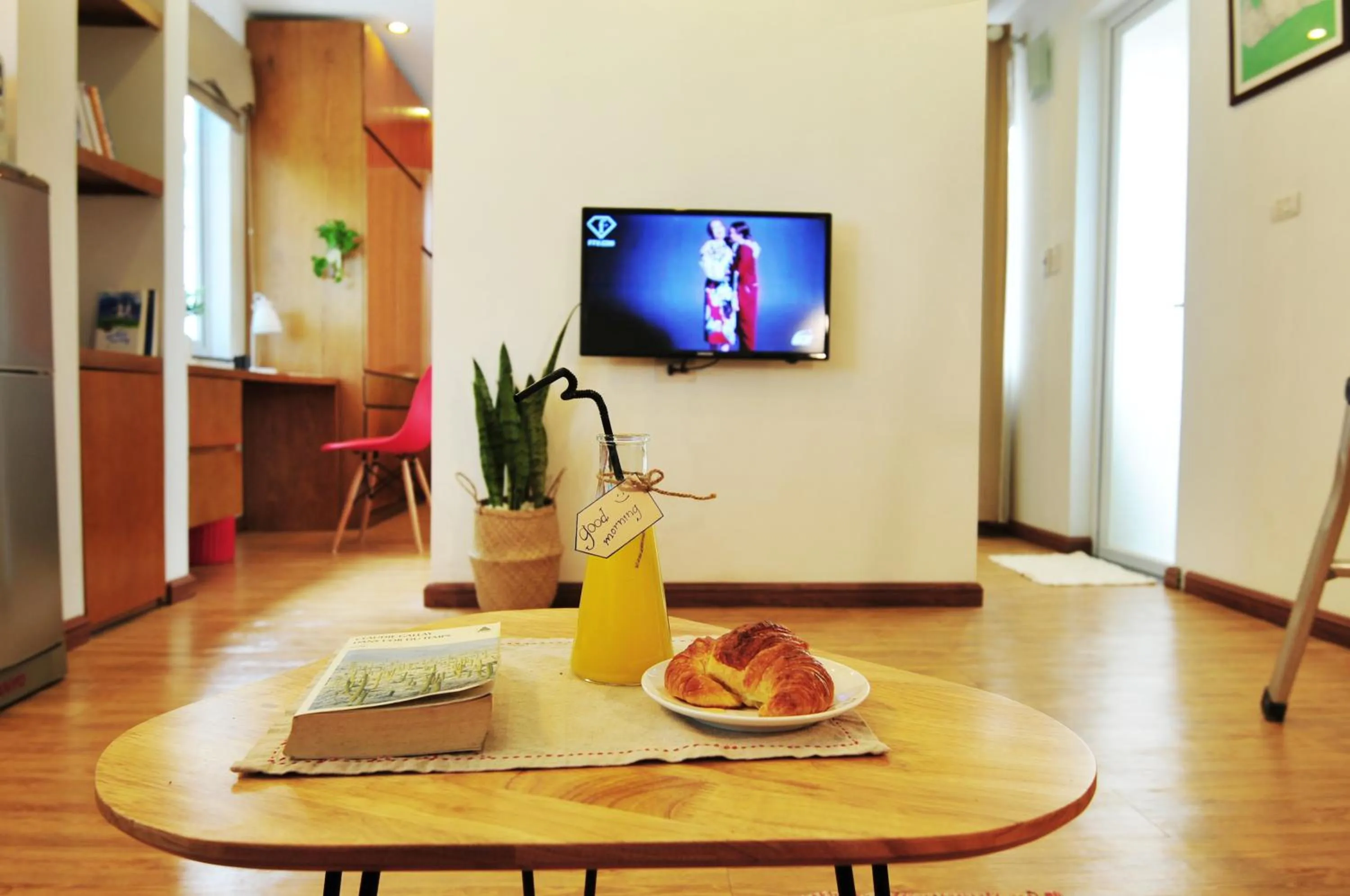 Living room in Chez Tram Homestay