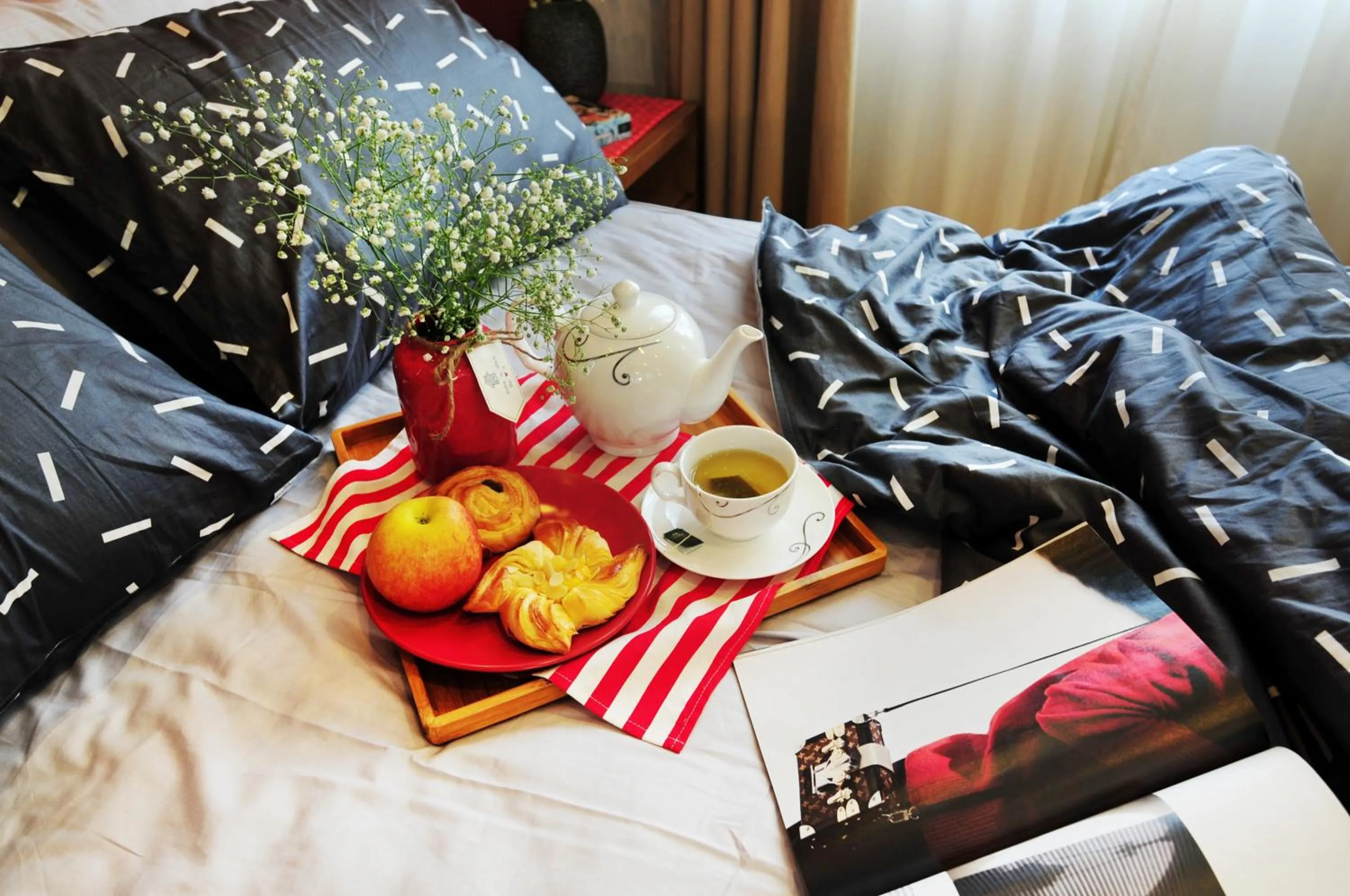 Bedroom, Bed in Chez Tram Homestay