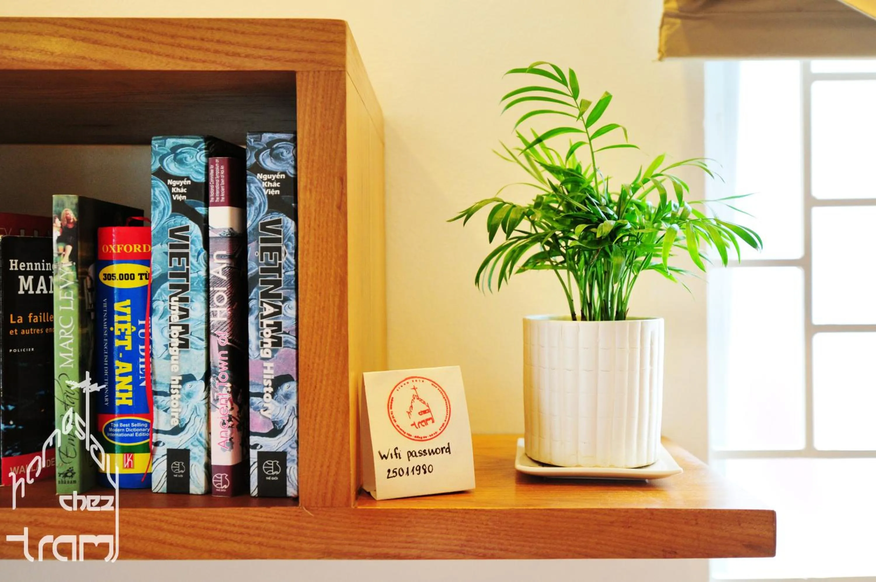 Decorative detail in Chez Tram Homestay