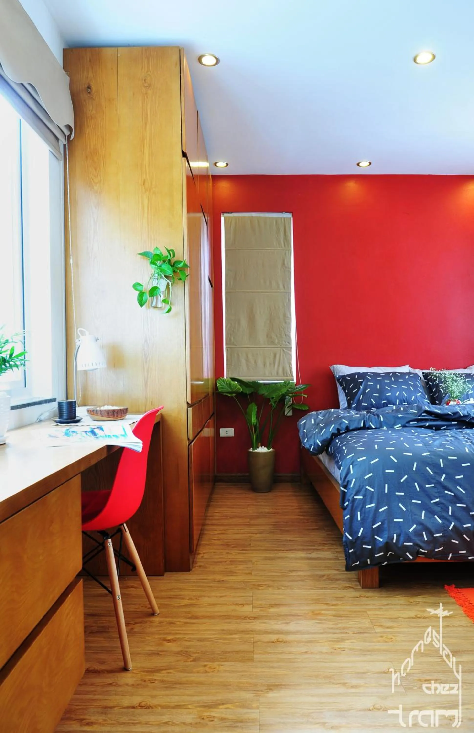 Bedroom, Bed in Chez Tram Homestay