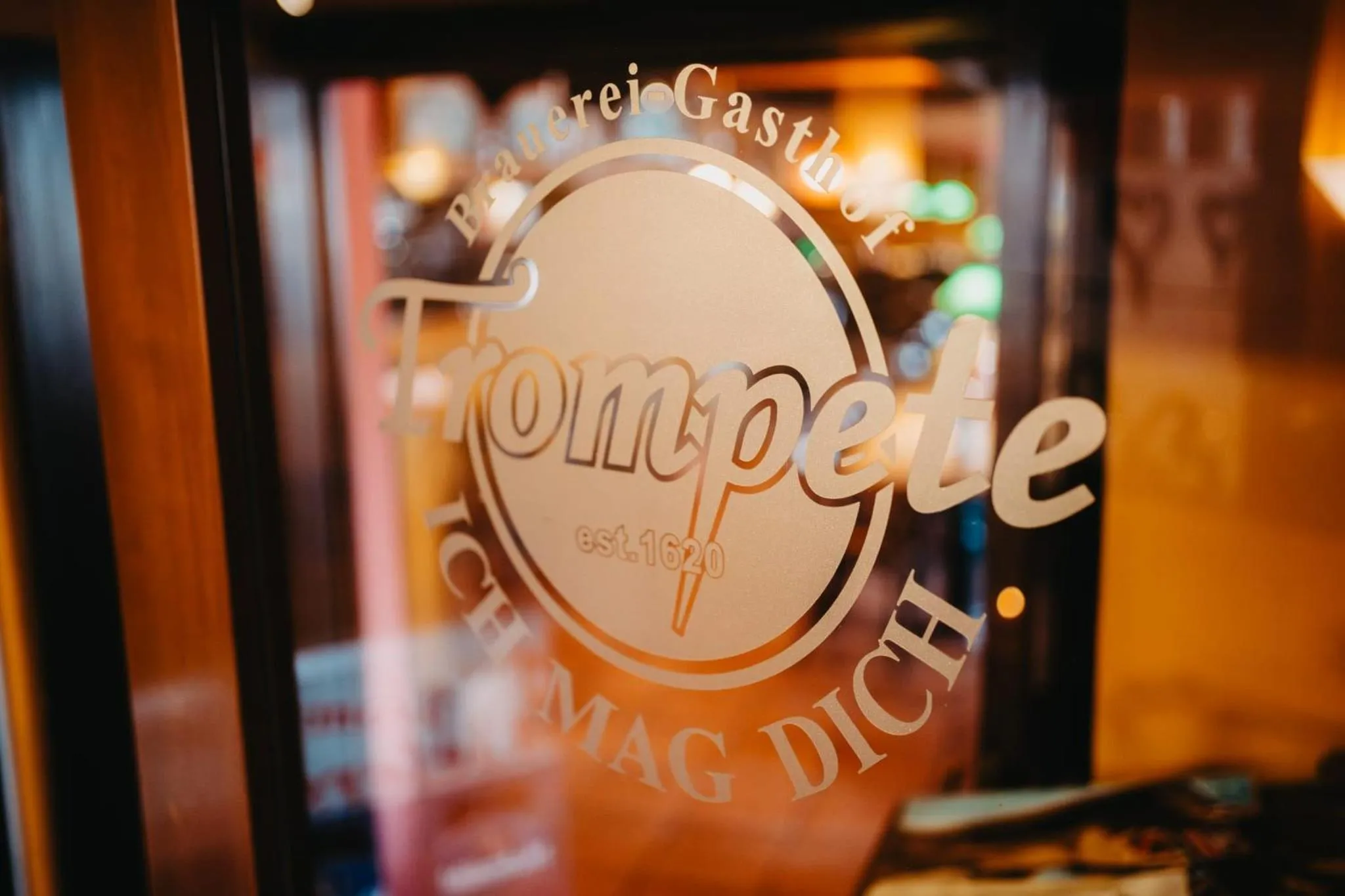 Decorative detail in Braugasthof Trompete