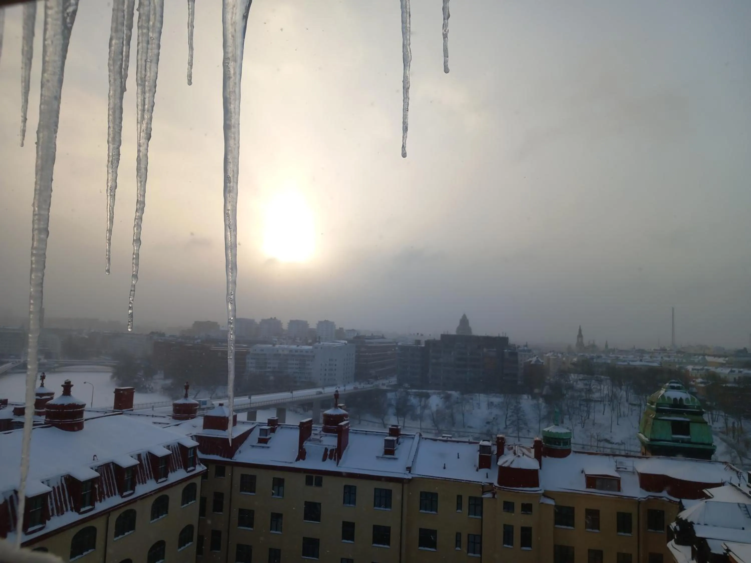 Winter in Crafoord Place Hostel