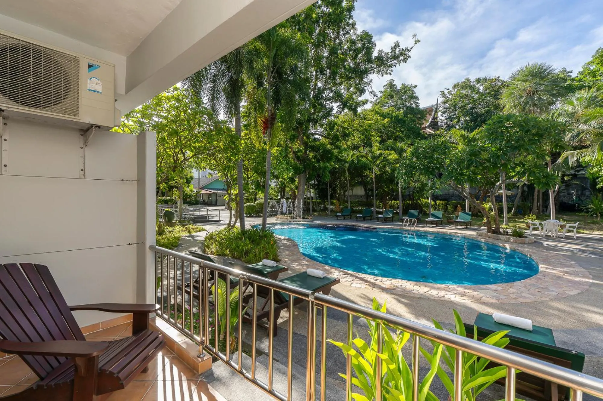 Balcony/Terrace in Bella Villa Pattaya 3rd Road