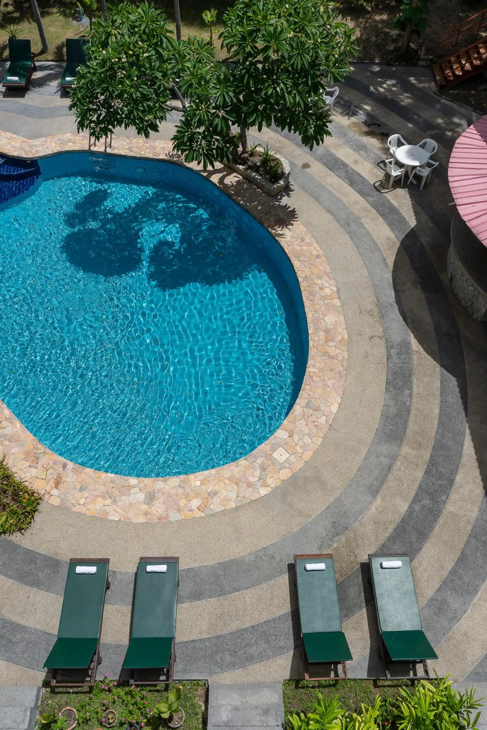 Pool view in Bella Villa Pattaya 3rd Road