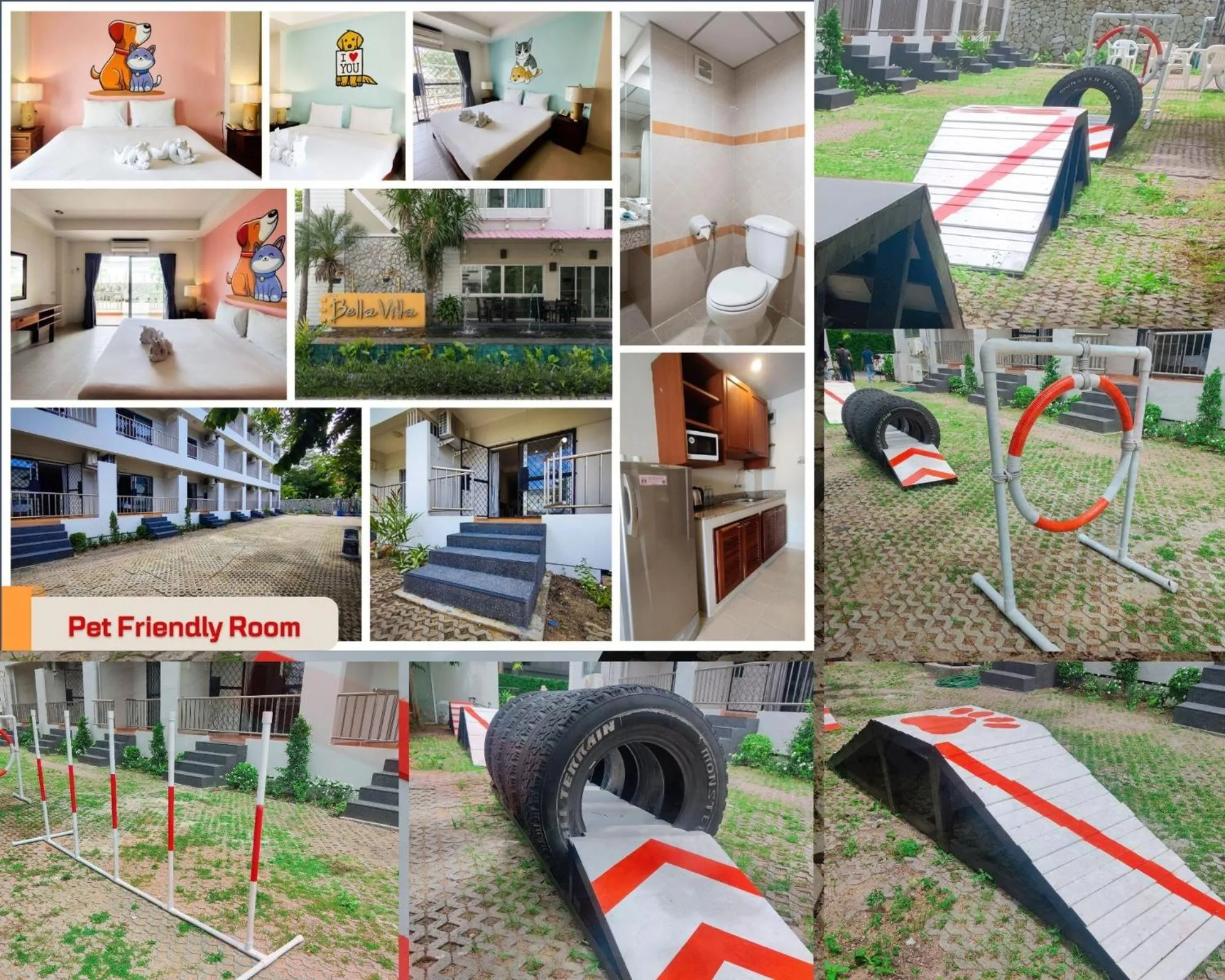 Garden in Bella Villa Pattaya 3rd Road