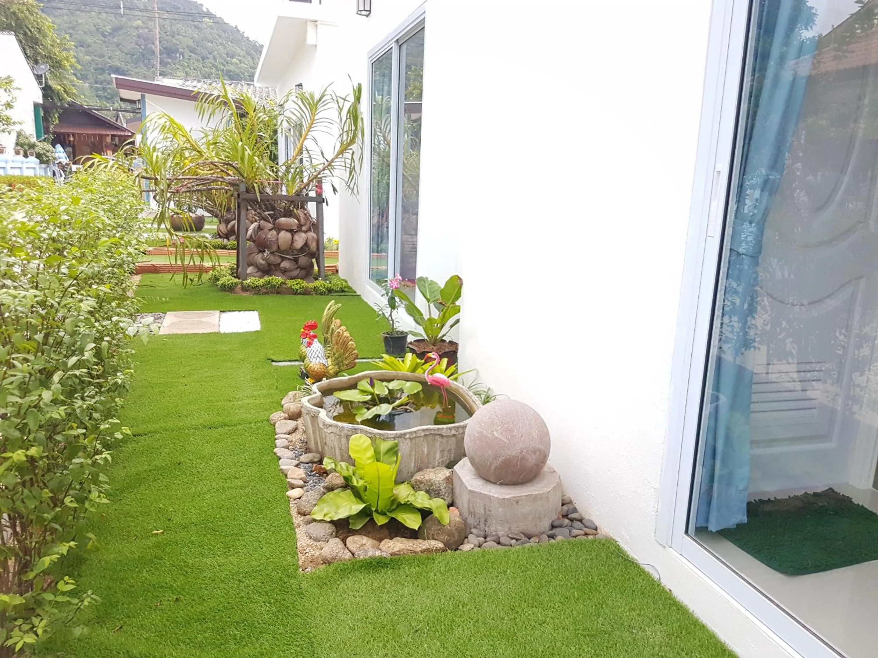 Garden view in Phannarai House