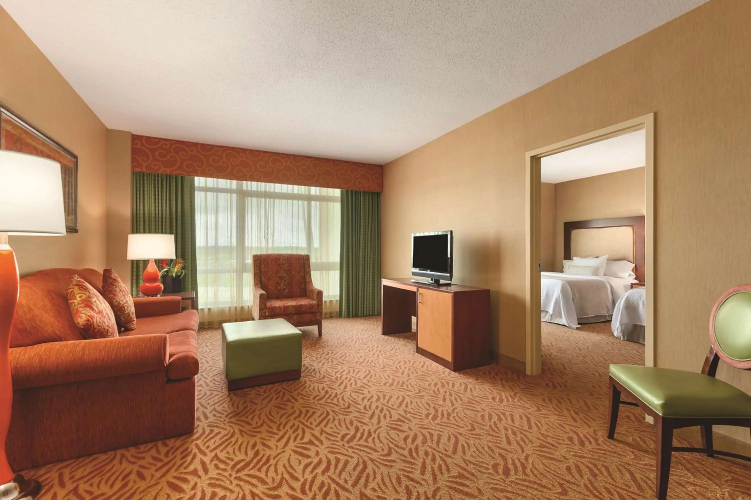 Bedroom, Bed in Embassy Suites Omaha- La Vista/ Hotel & Conference Center