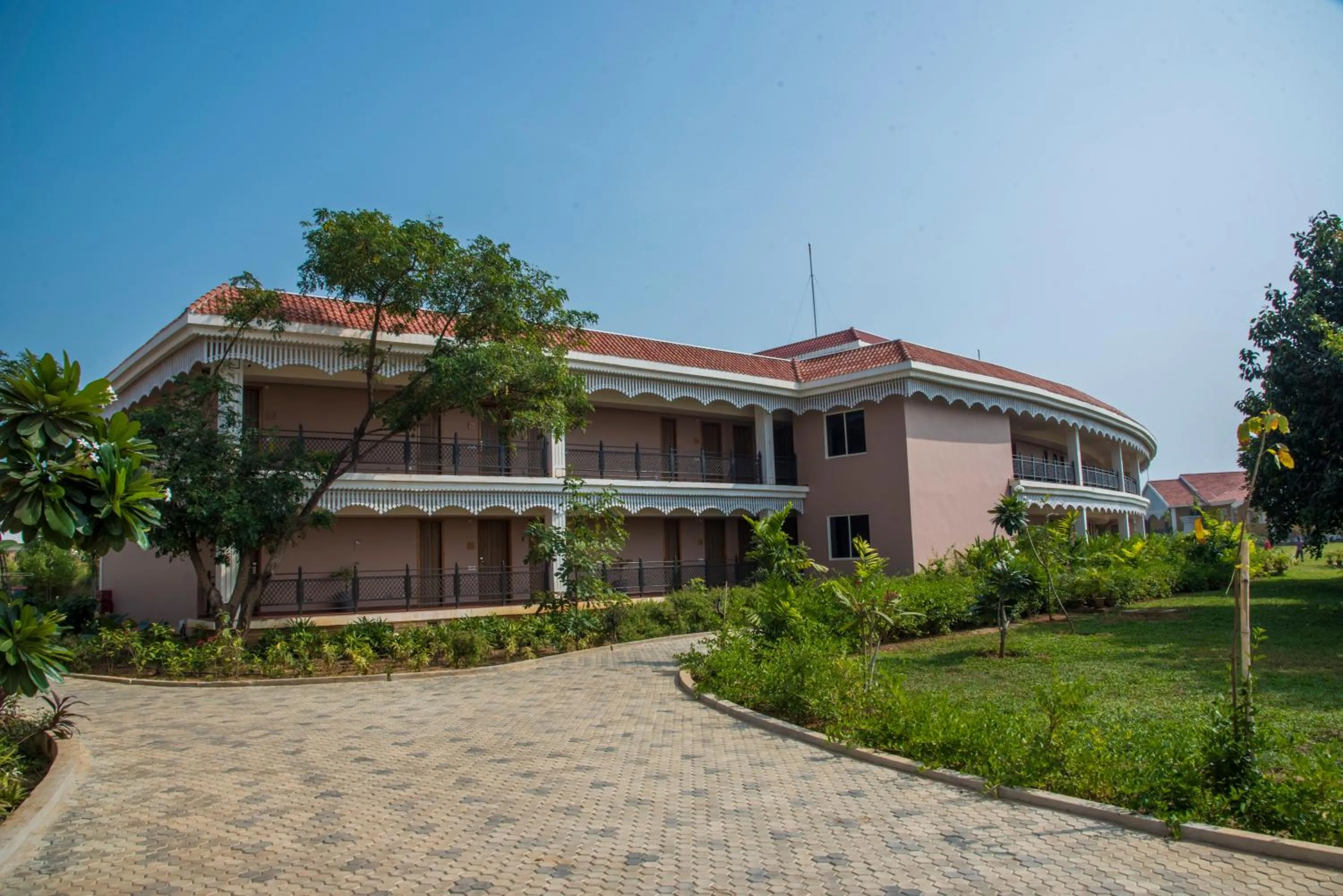 Property building in Swosti Chilika Resort
