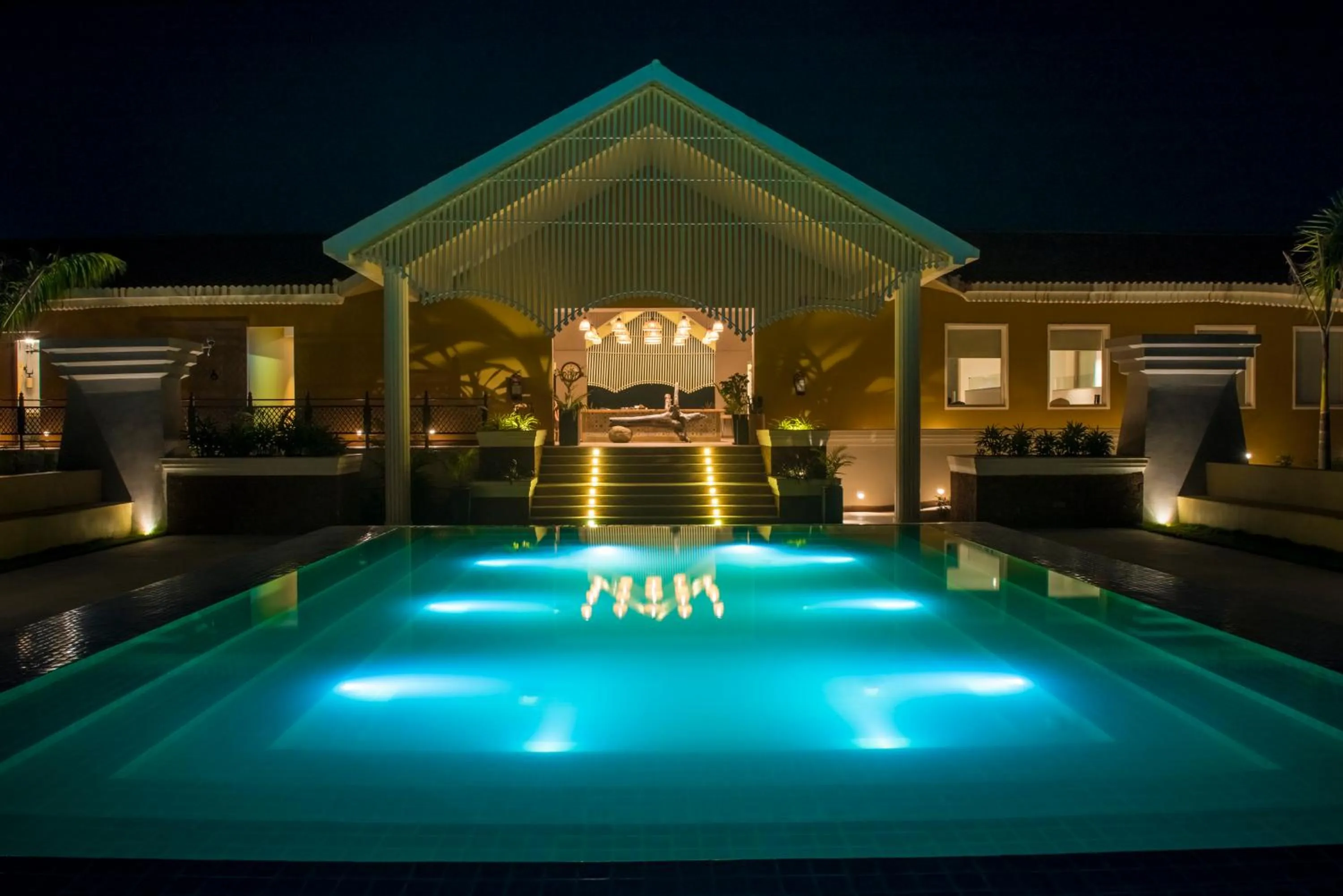 Property building in Swosti Chilika Resort