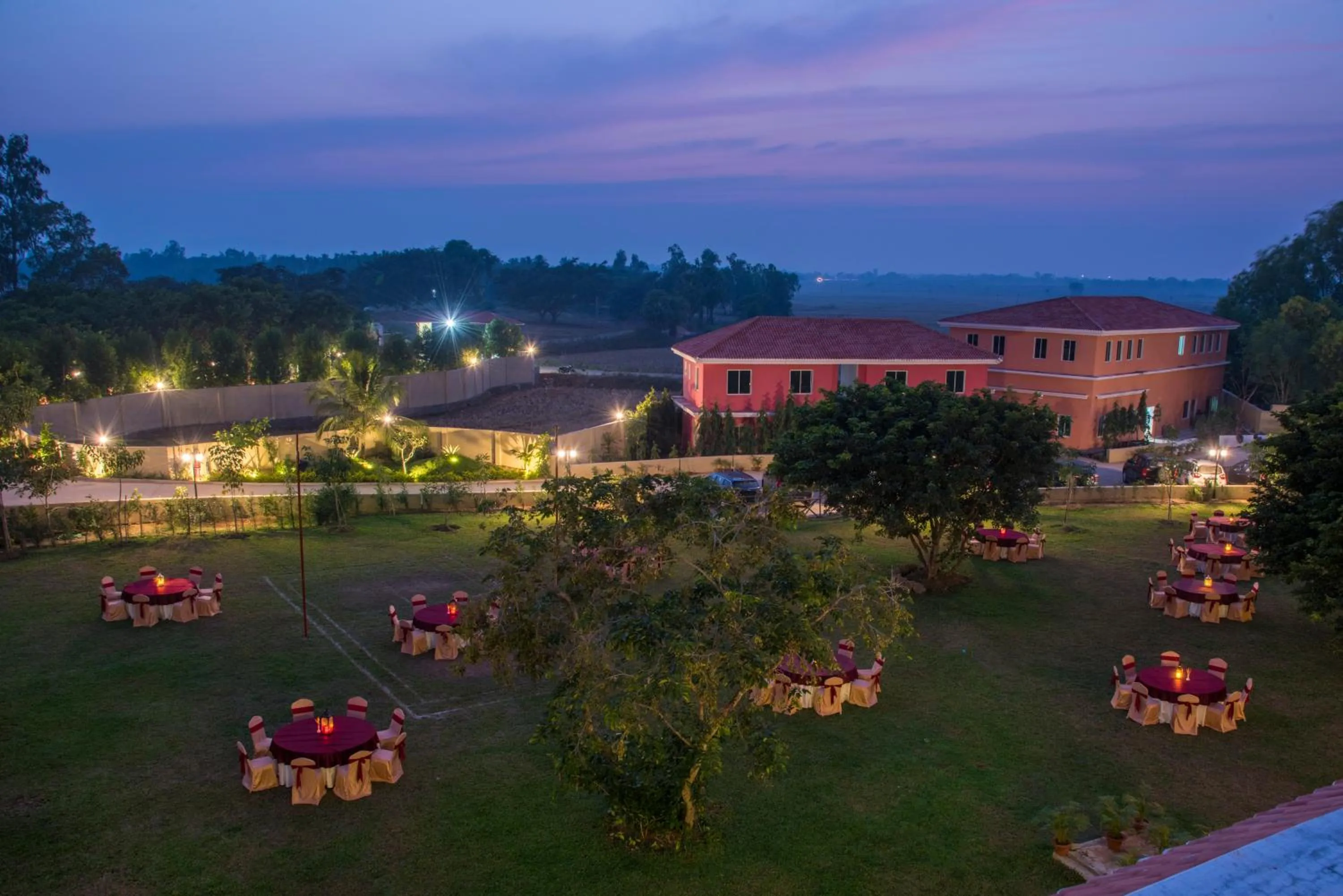 Property building in Swosti Chilika Resort