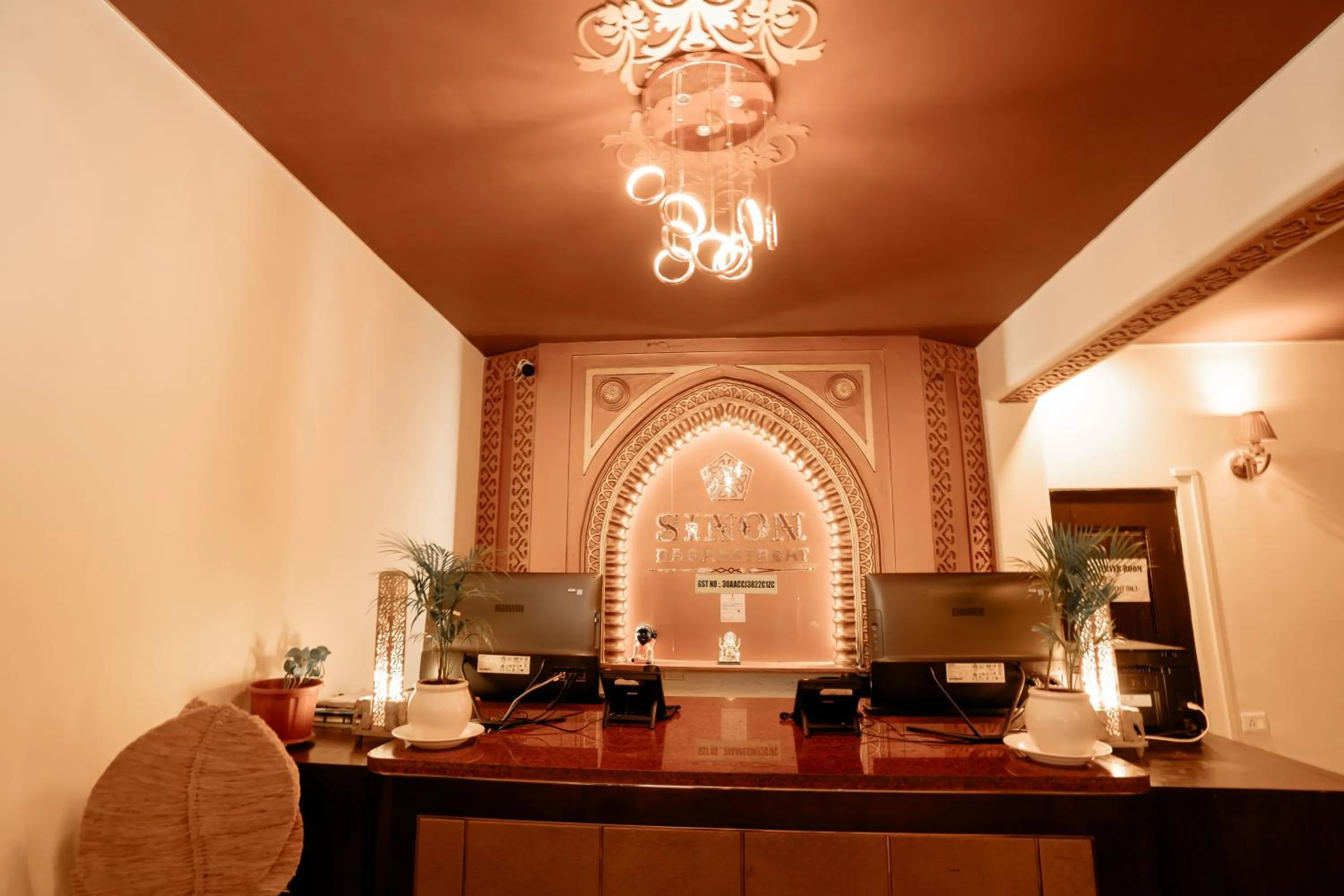 Seating area in Sinon Baga Retreat