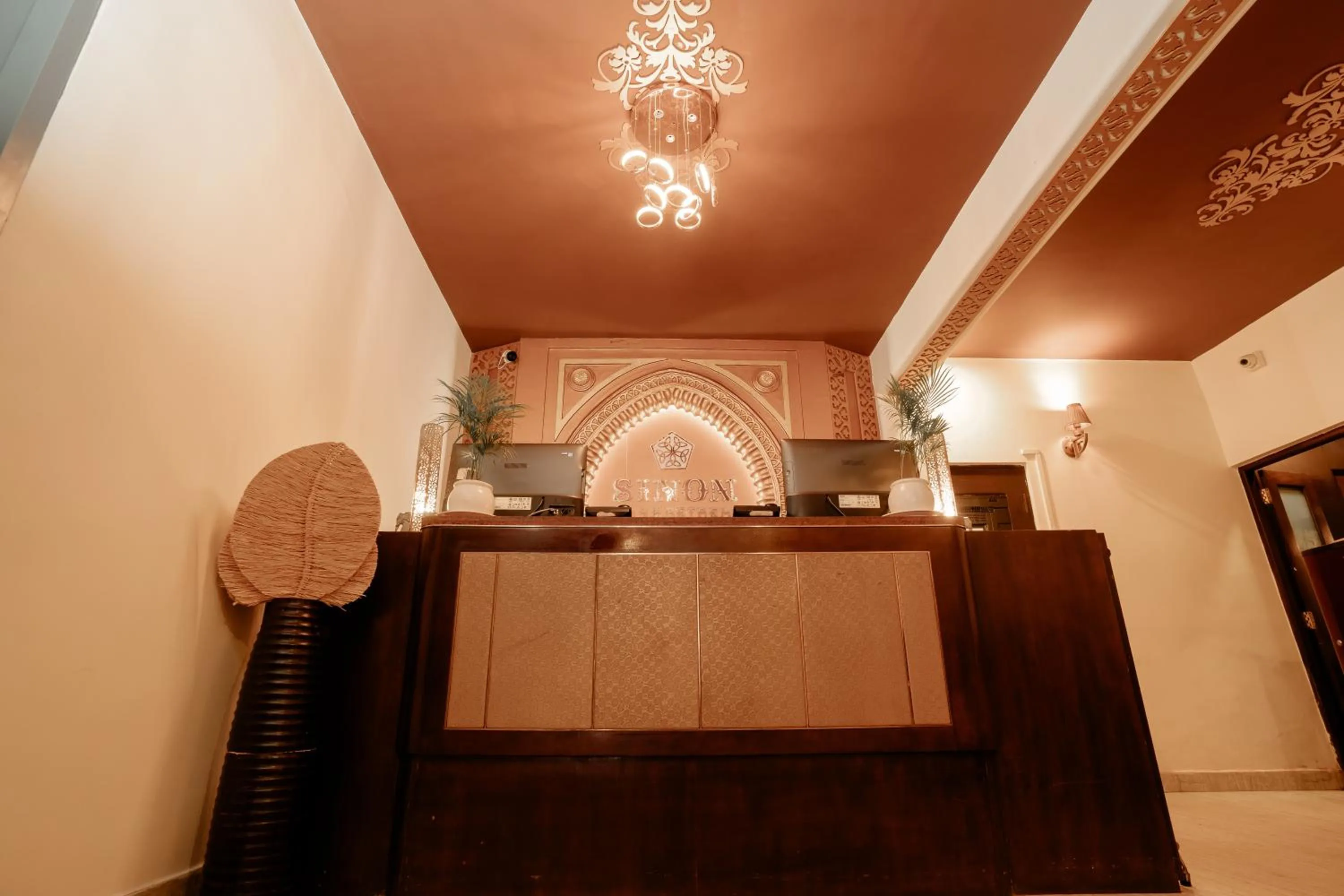 Lobby or reception in Sinon Baga Retreat