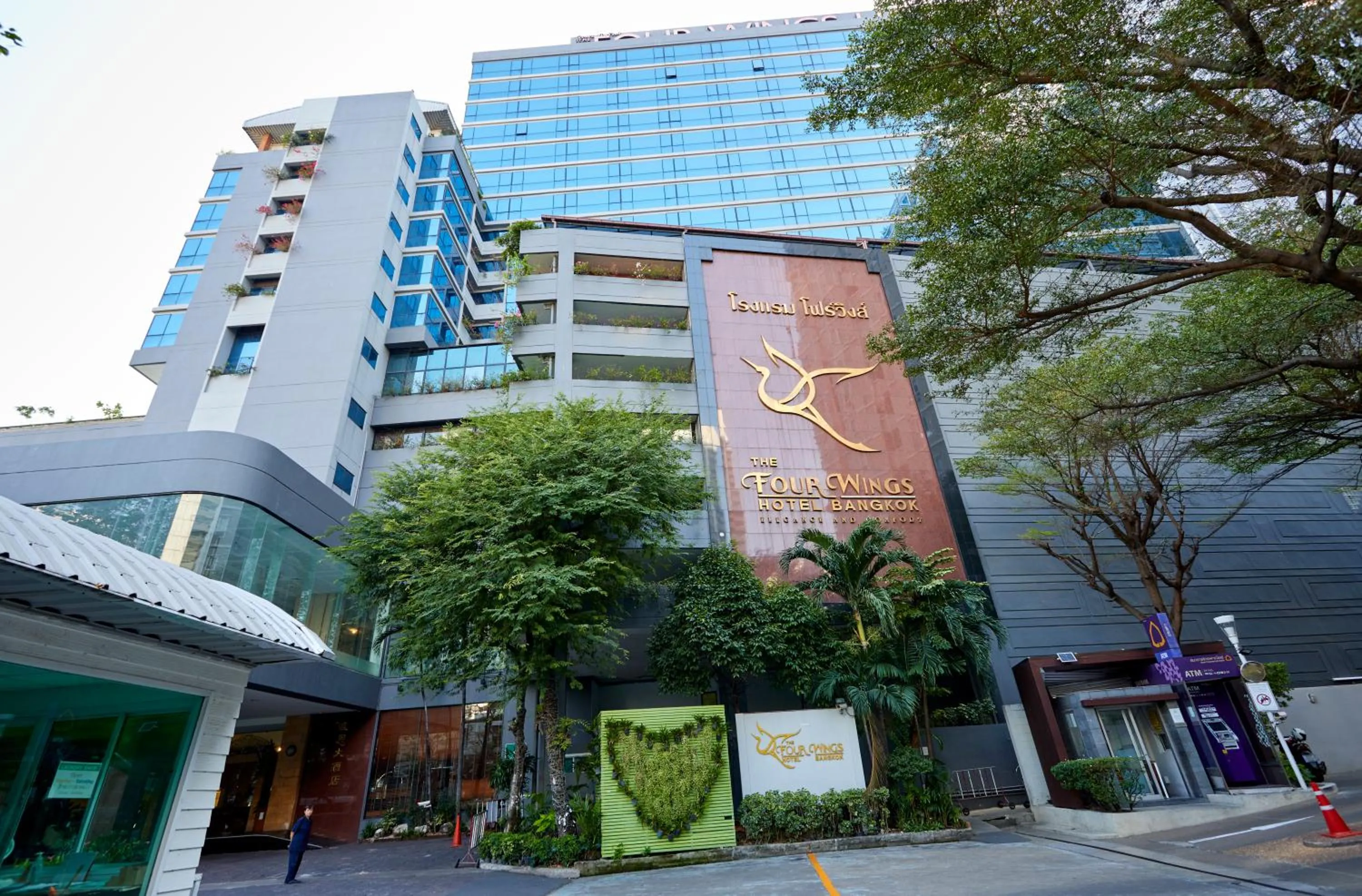 Property building in The Four Wings Hotel Bangkok