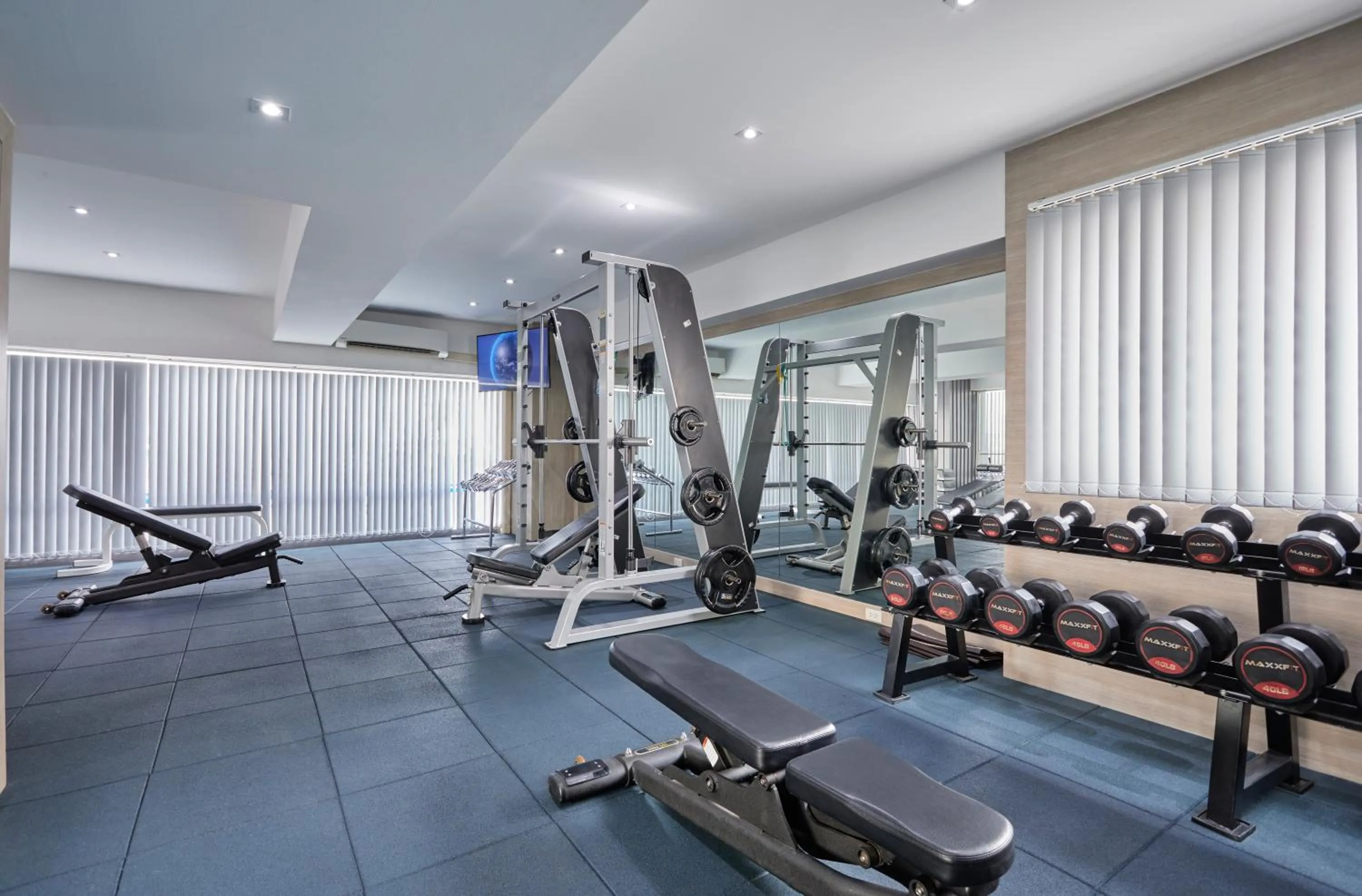 Fitness centre/facilities in The Four Wings Hotel Bangkok