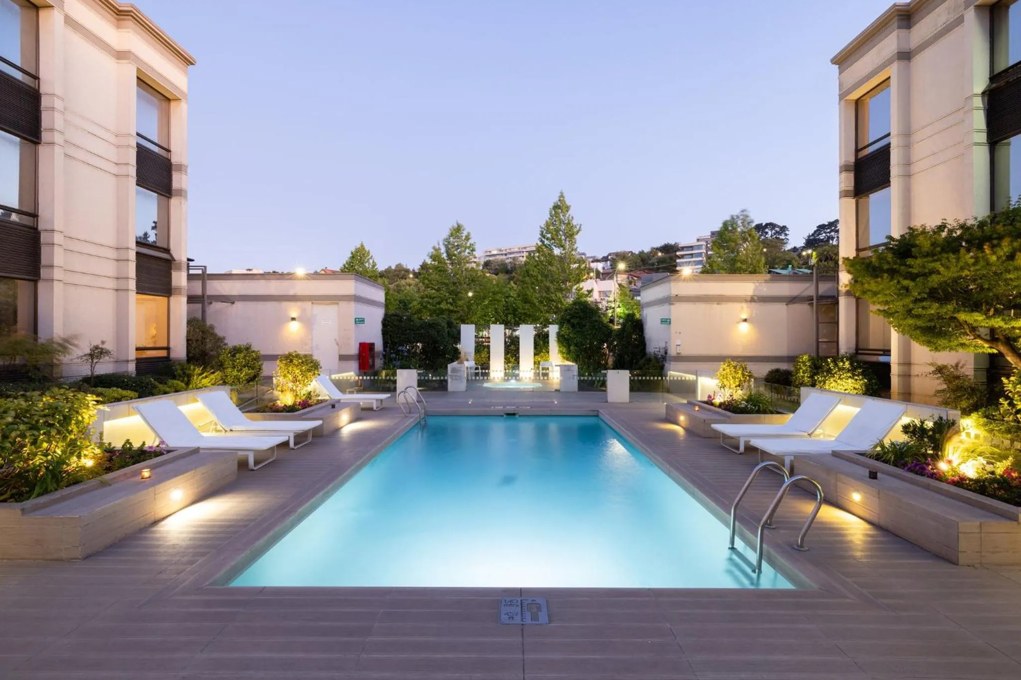 Swimming pool in Holiday Inn Express - Concepcion by IHG