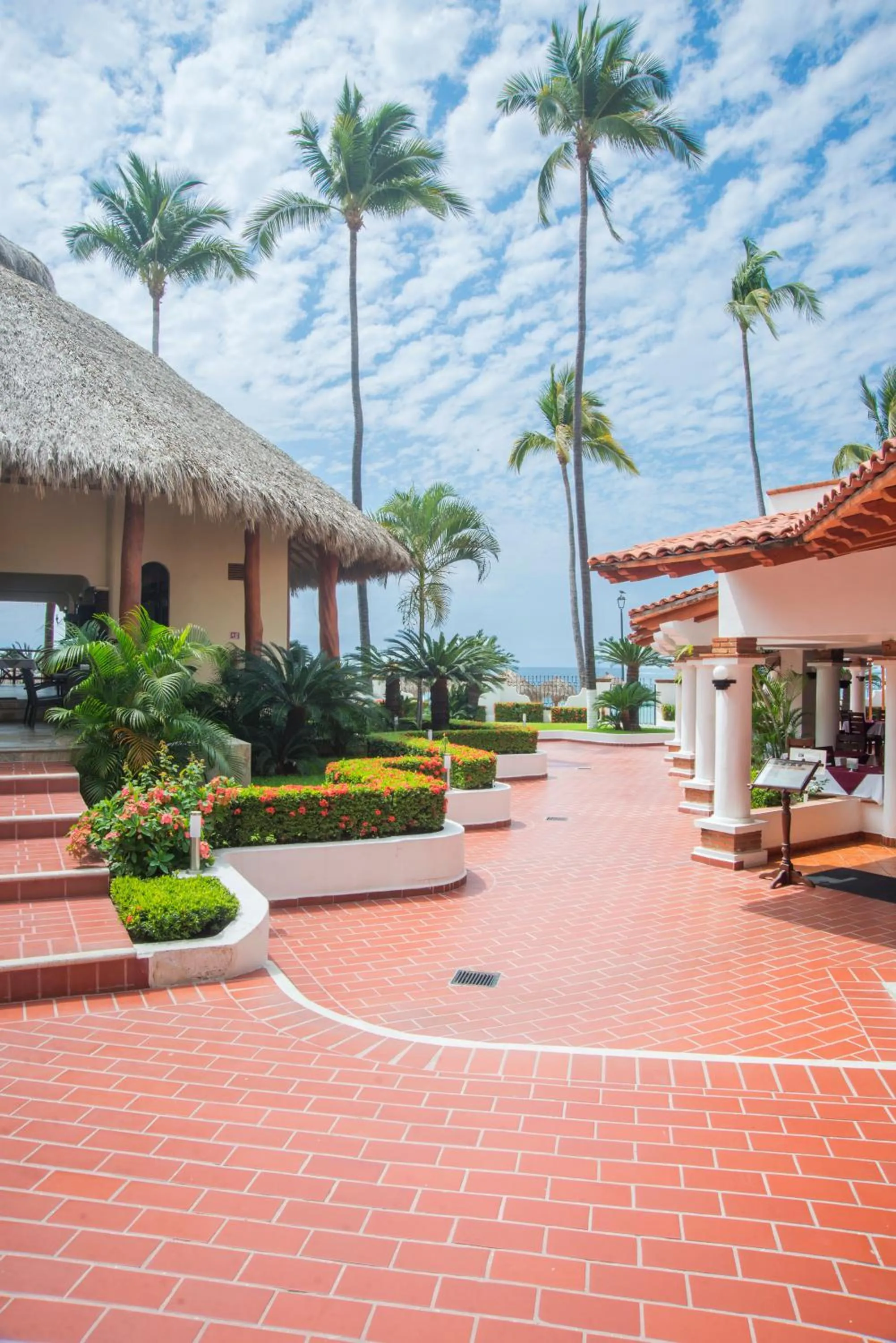 Facade/entrance in Tropicana Hotel Puerto Vallarta