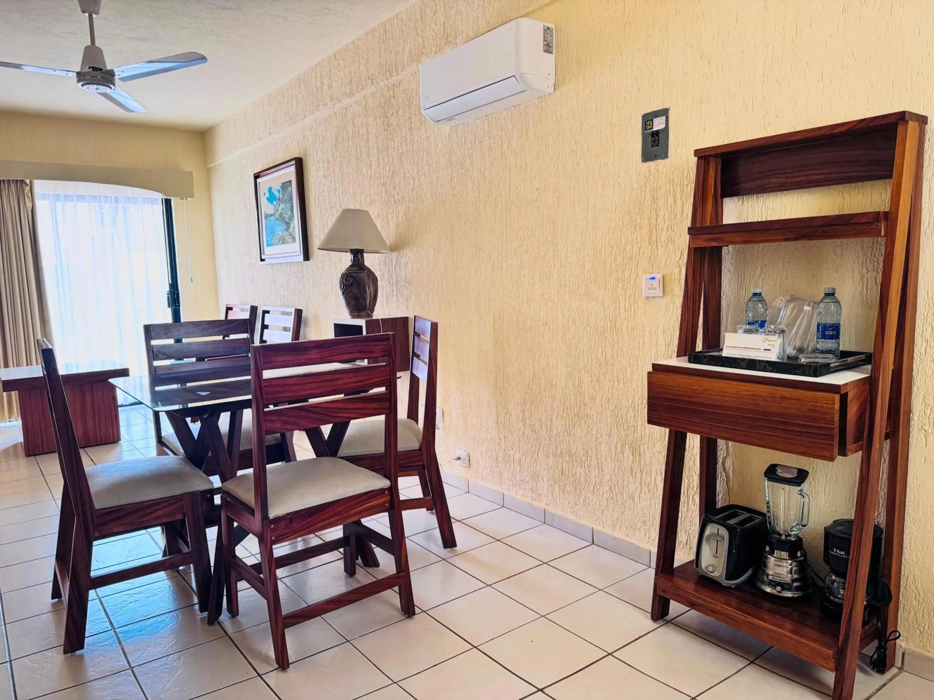 Dining area in Tropicana Hotel Puerto Vallarta