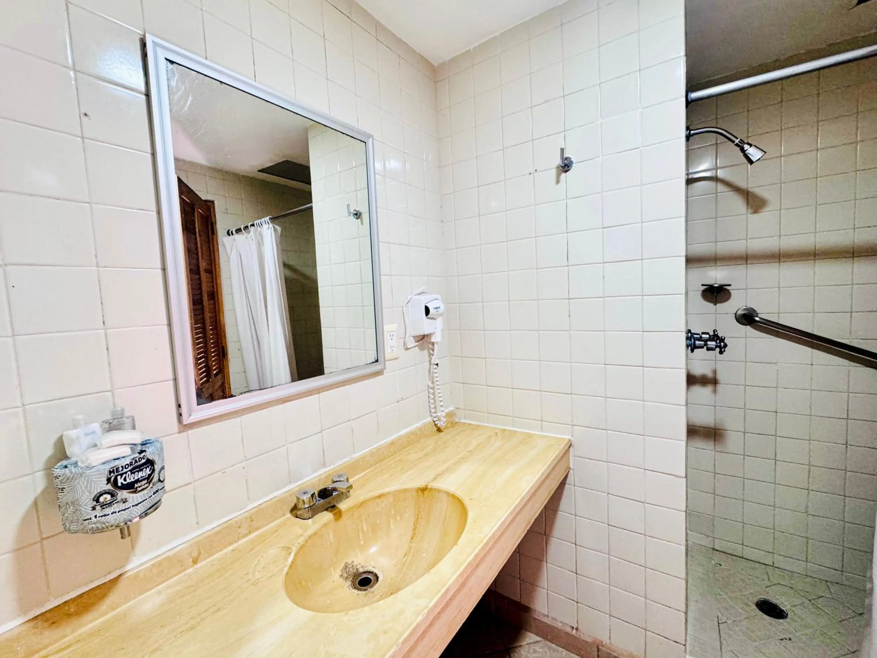 Bathroom in Tropicana Hotel Puerto Vallarta
