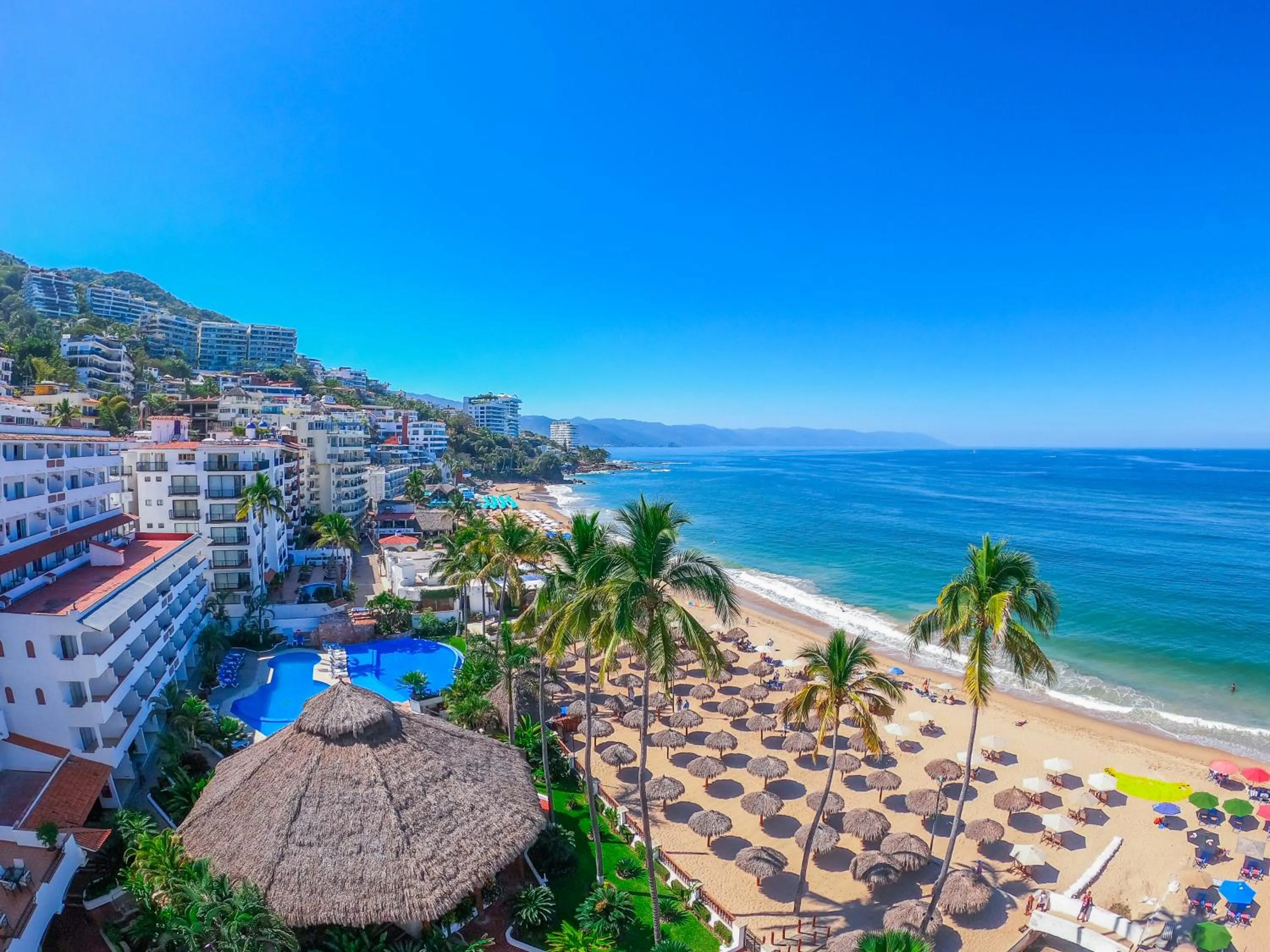 Bird's eye view in Tropicana Hotel Puerto Vallarta