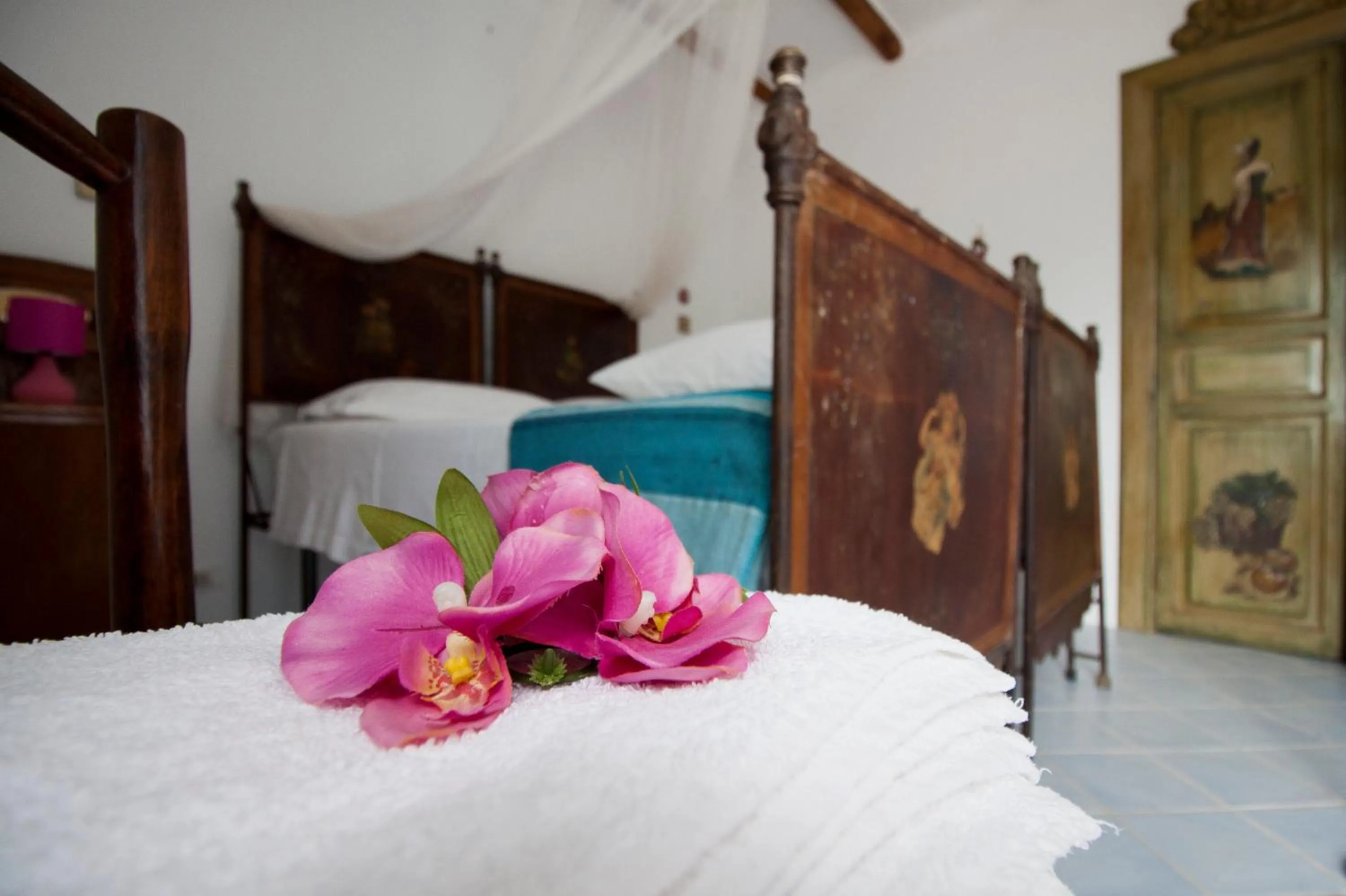 Bed in Casa Elisa Lipari