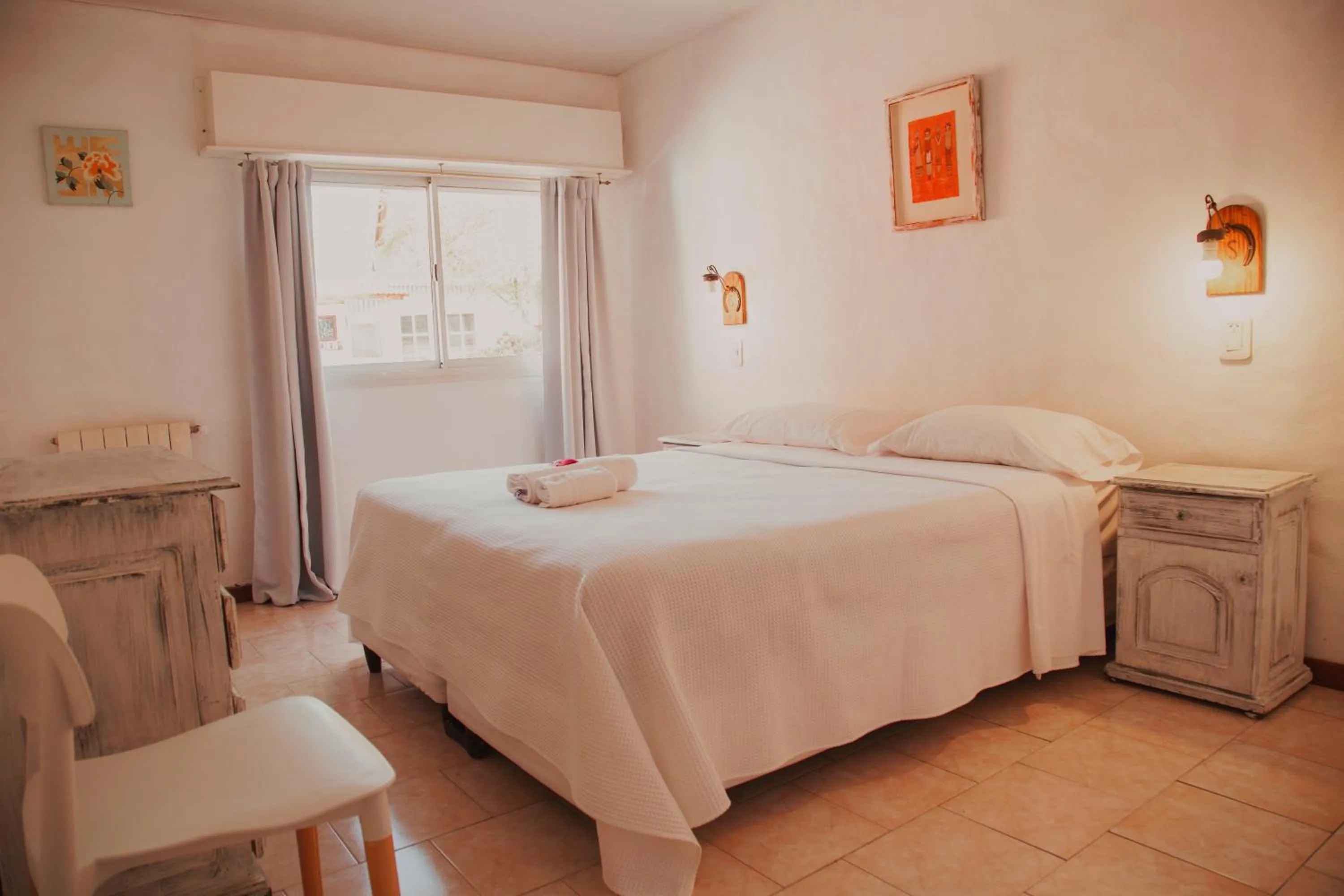 Bed in Hostal Schilling