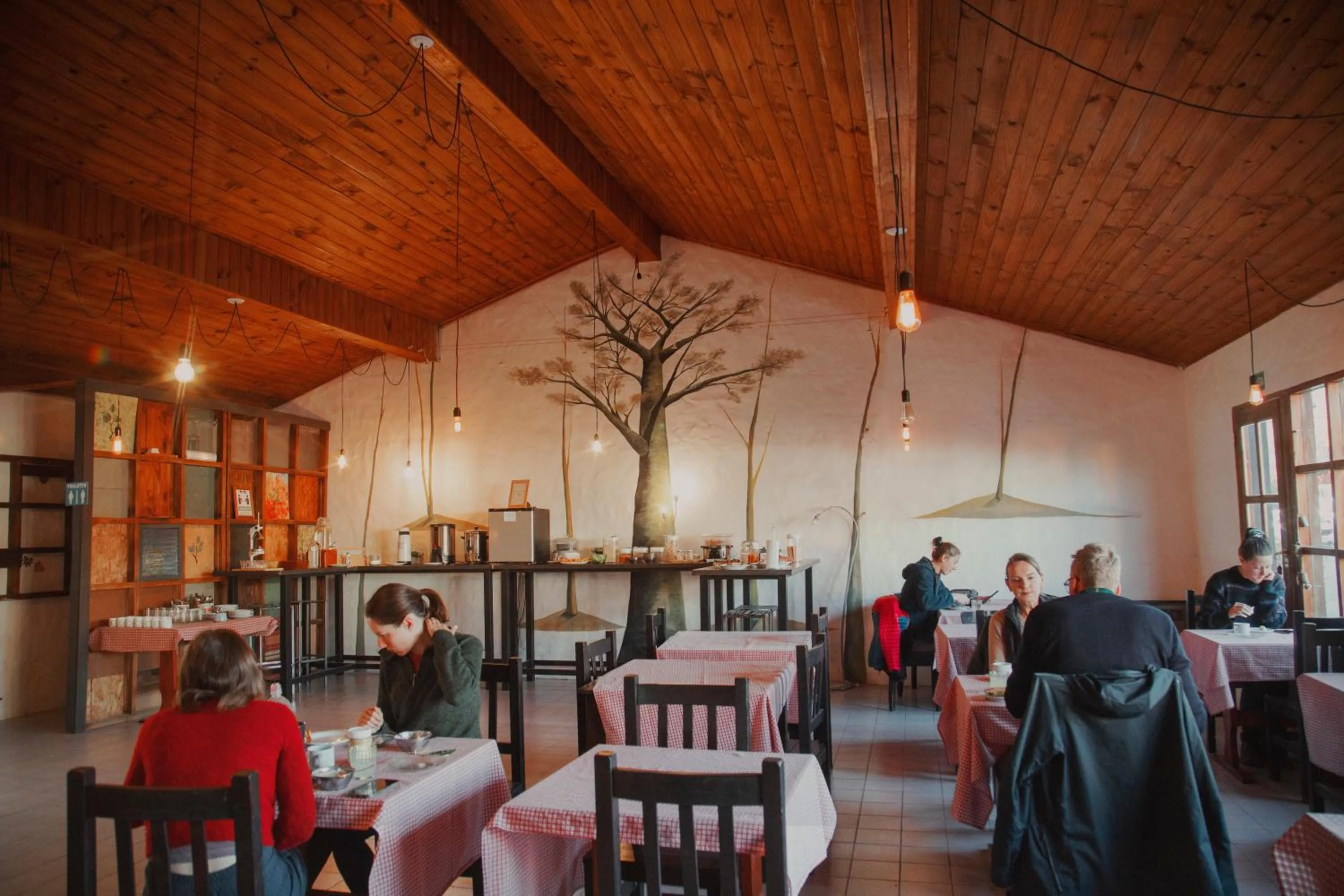 Living room in Hostal Schilling