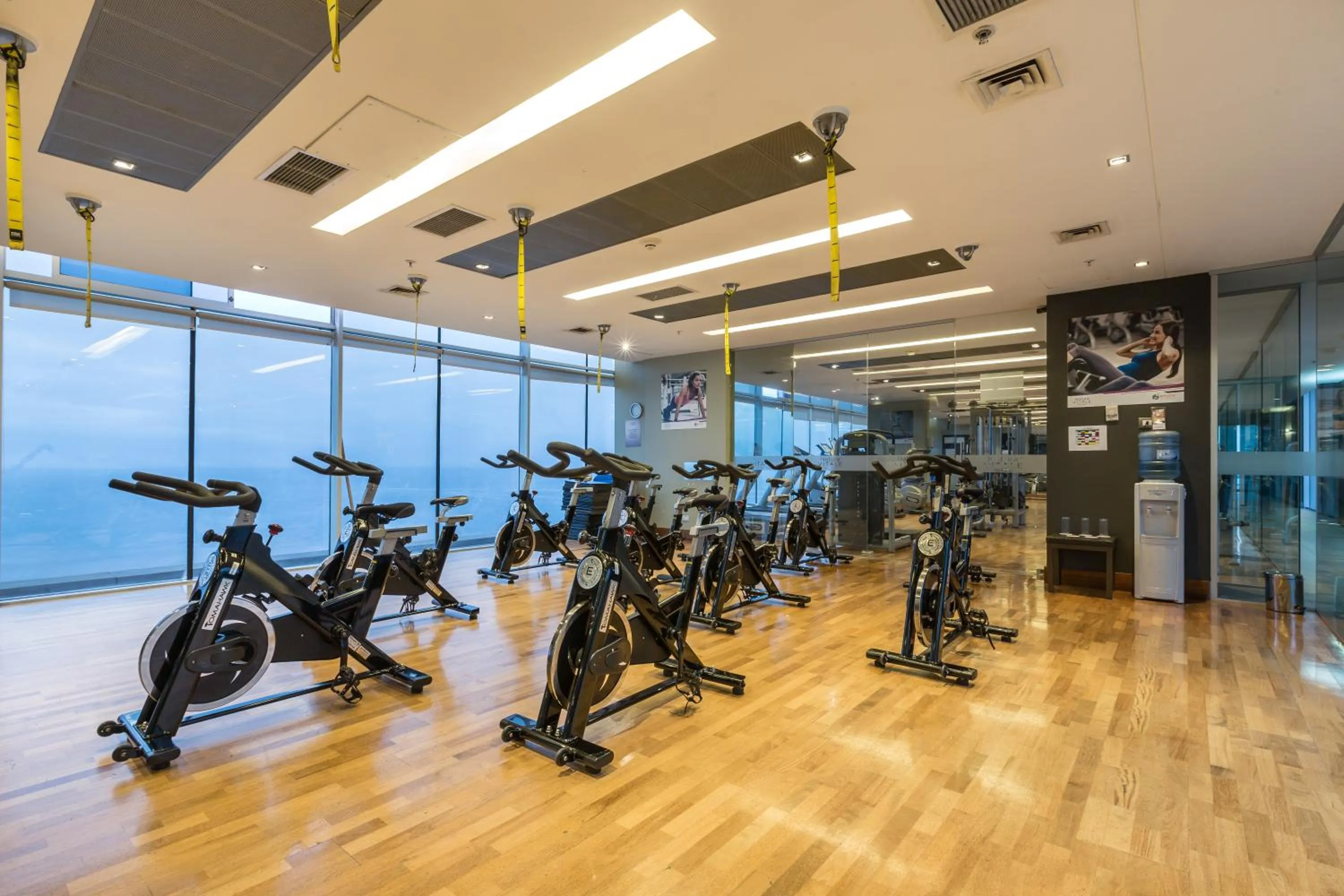 Fitness centre/facilities in Enjoy Antofagasta