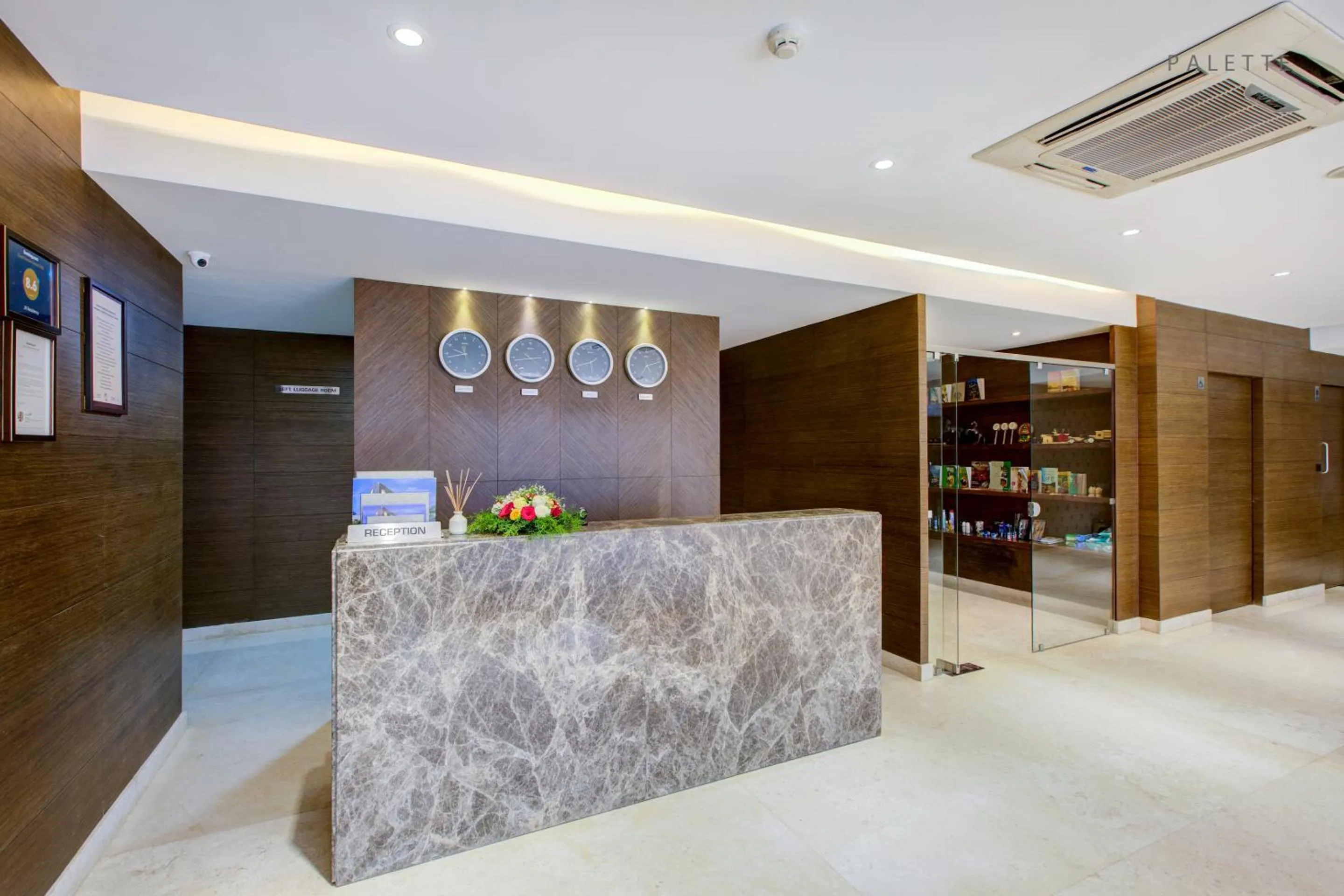 Lobby or reception in JK Residency Kelakam