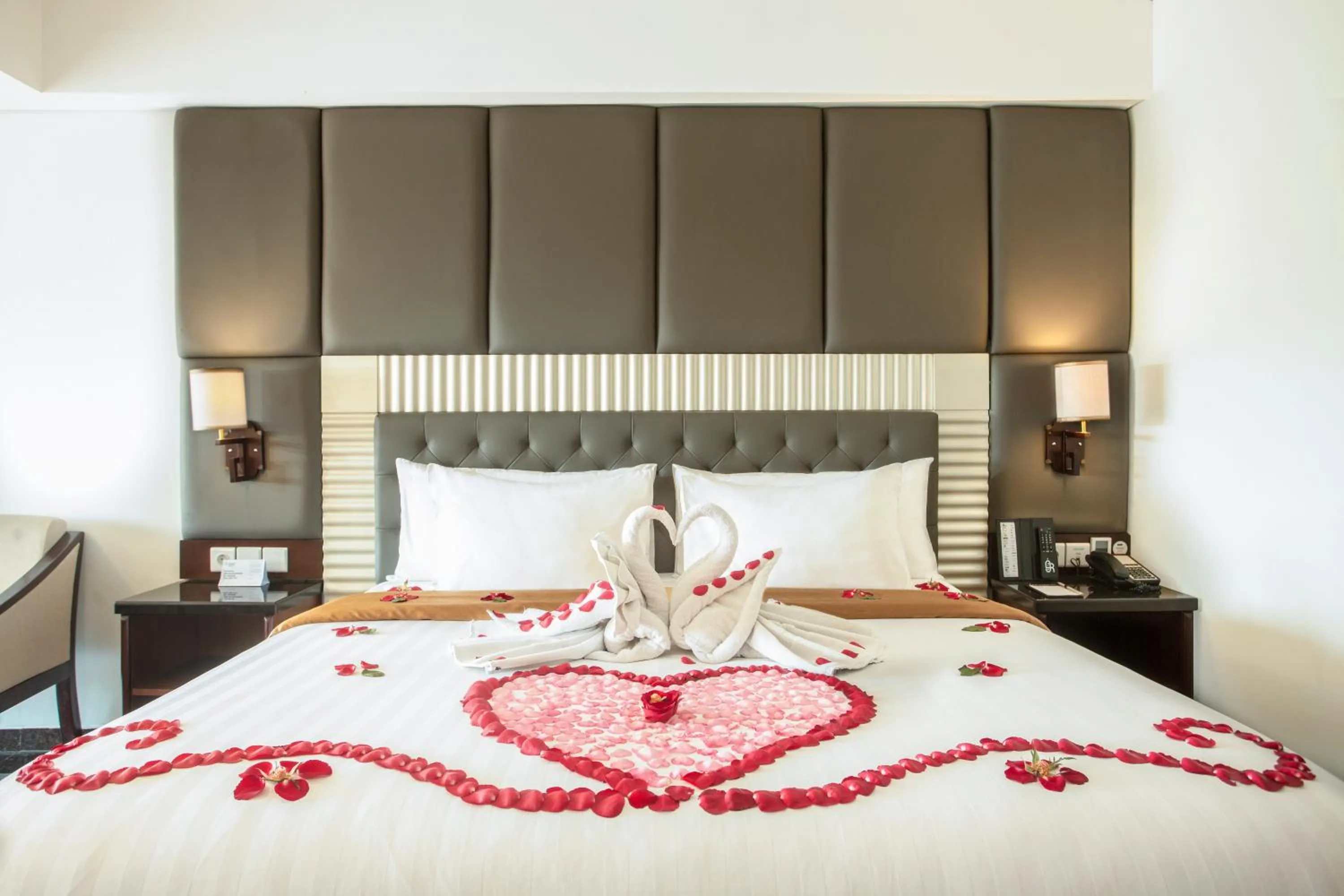 Bed in Grand Rohan Jogja