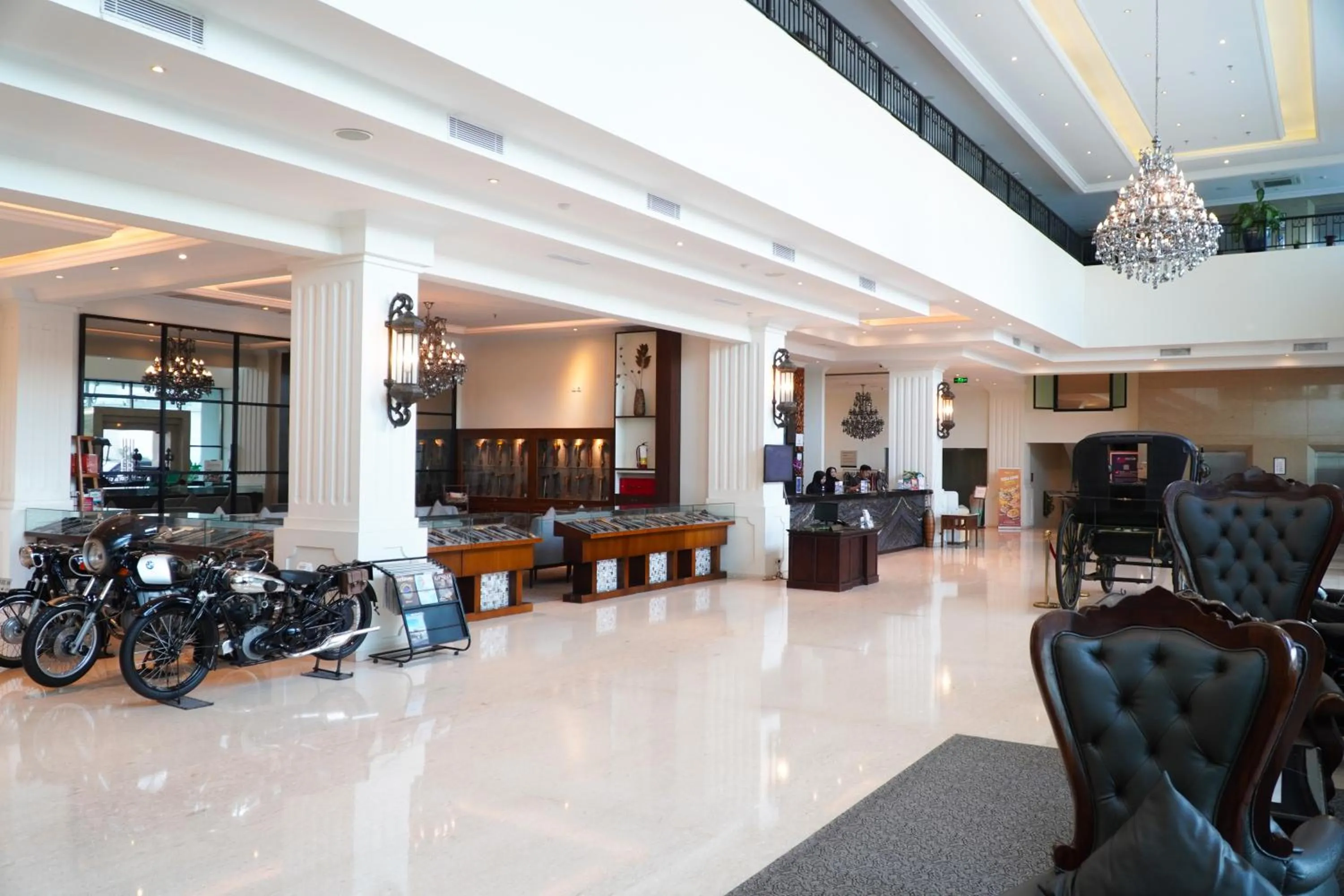 Lobby or reception in Grand Rohan Jogja